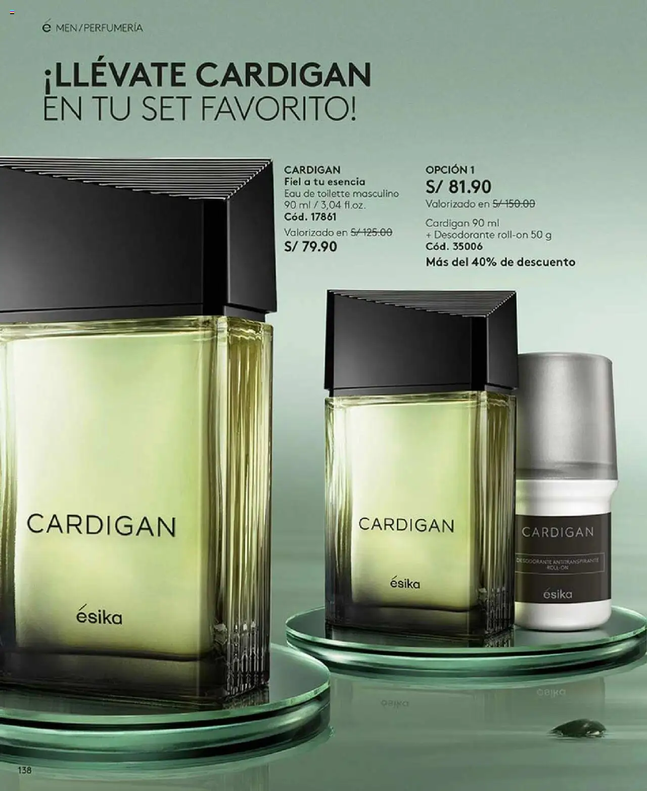 Catálogo Ésika válido desde 23.06.2025 | Página: 142 | Productos: Desodorante, EAU de Toilette