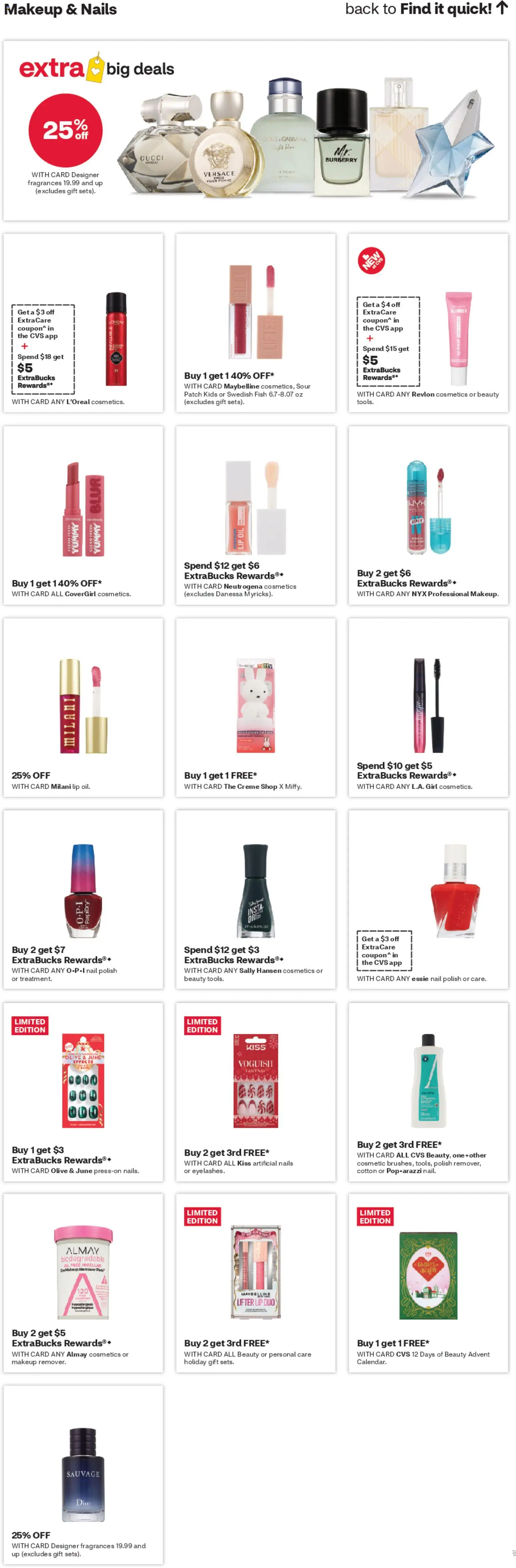 CVS Pharmacy Weekly Ad - WA - valid from 21.12.2025 | Page: 11 | Products: Nail, Nail polish, Oil, Fish