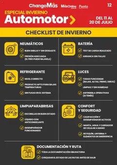 Changomas Catalogo Automotor │ válido desde el 11.07.2025 | Página: 13 | Productos: Neumáticos, Linterna, Agua, Cargador