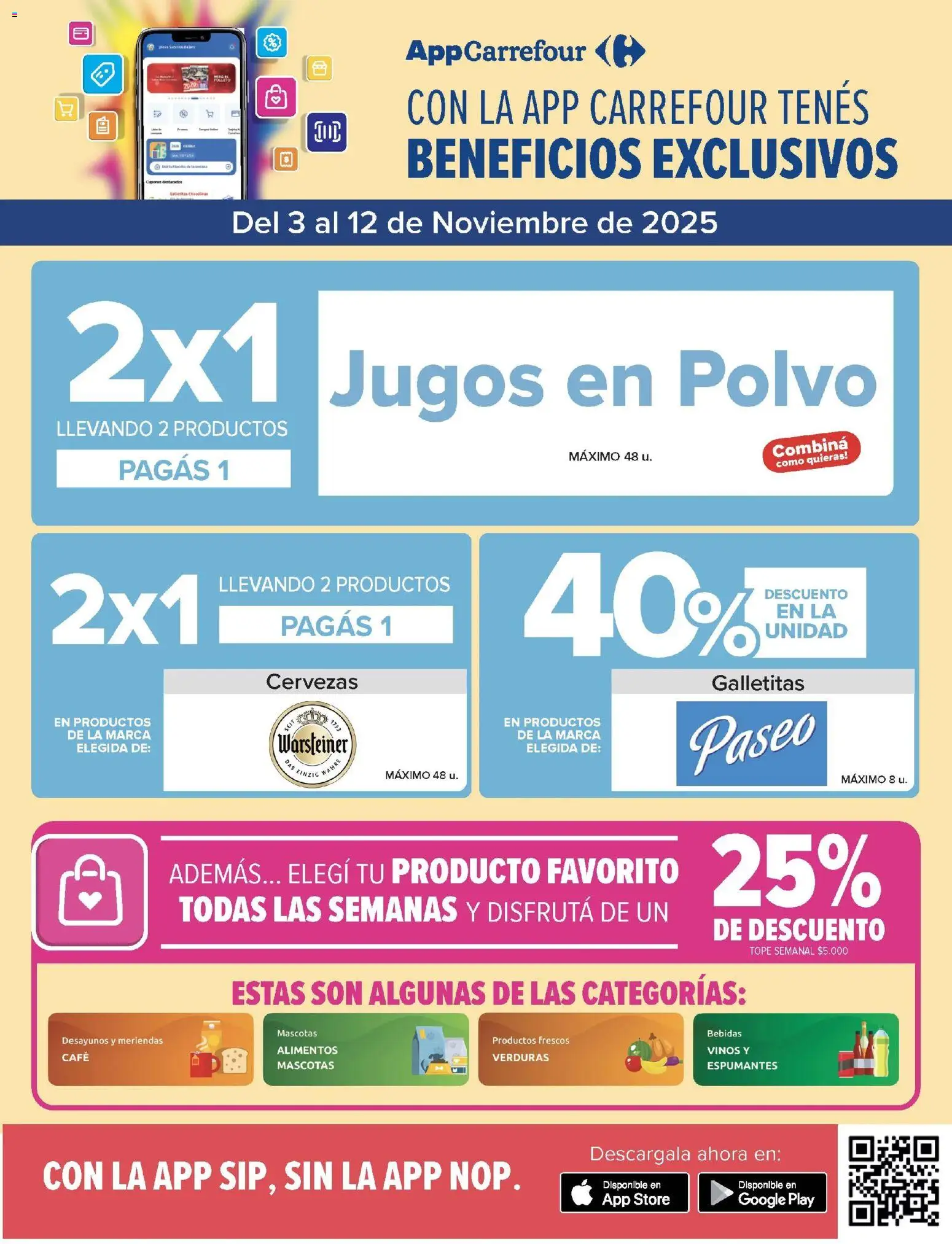 Carrefour Market catálogo - Santa Cruz │ válido desde el 03.11.2025 | Página: 2 | Productos: Galletitas, Polvo, Café