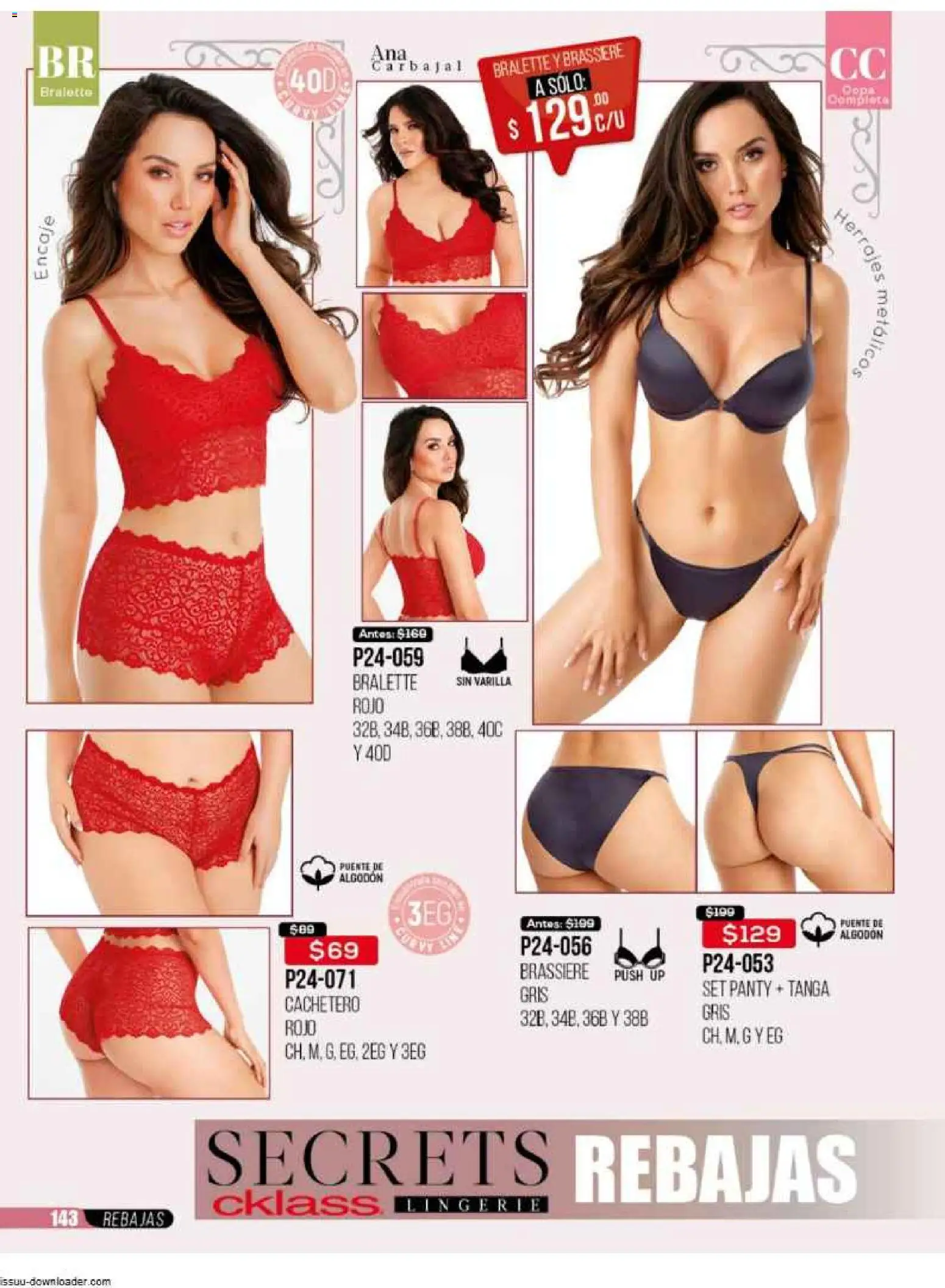 Nuevas ofertas de Cklass válidas en toda la República Mexicana desde el 31.10.2025. ¡Encuentra las mejores ofertas en Cklass catálogo Super Rebajas Ropa! | Página: 146 | Productos: Fuente, Algodón, Cachetero