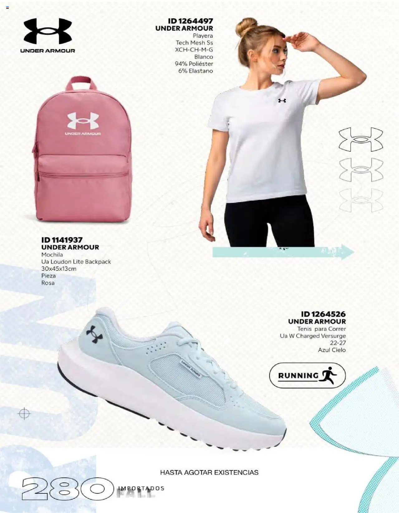 Nuevas ofertas de Price Shoes válidas en toda la República Mexicana desde el 18.10.2025. ¡Encuentra las mejores ofertas en Price Shoes catálogo Fall Importados segunda! | Página: 280 | Productos: Tenis, Mochila, Playera