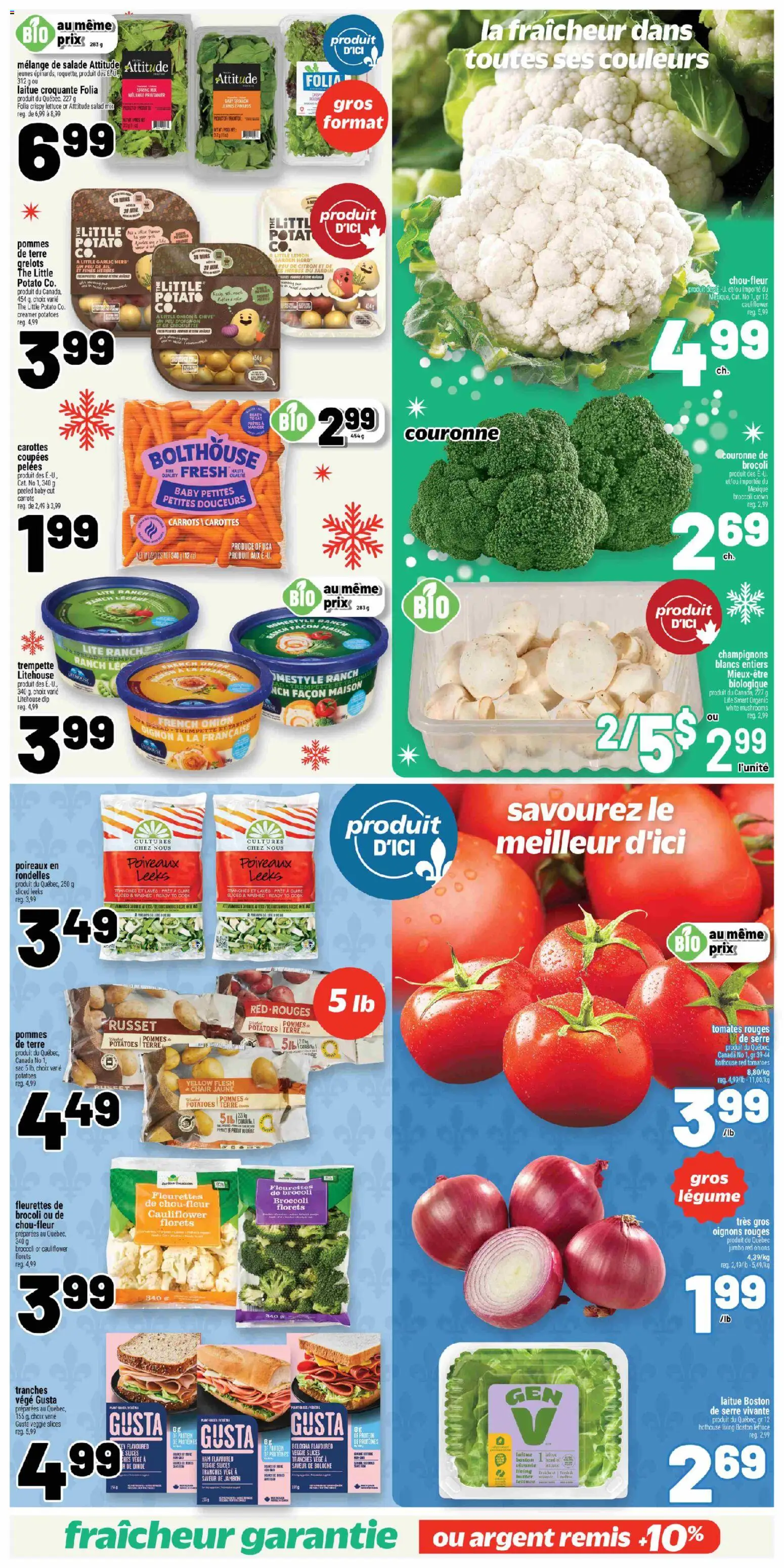 Metro flyer valid from 11.12.2025 | Page: 7 | Products: Salad, Potatoes, Ham, Tomatoes