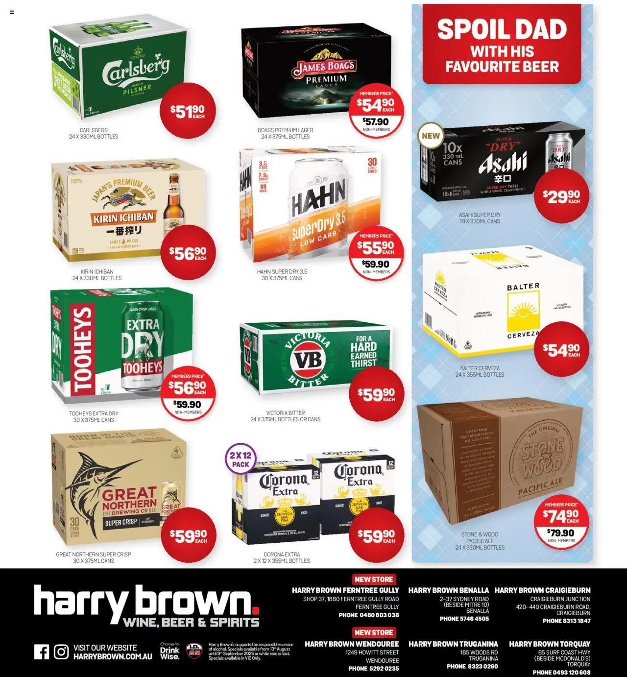 Harry Brown catalogue - valid from 13.08.2025 | Page: 12 | Products: Beer, Wood, Phone, Press