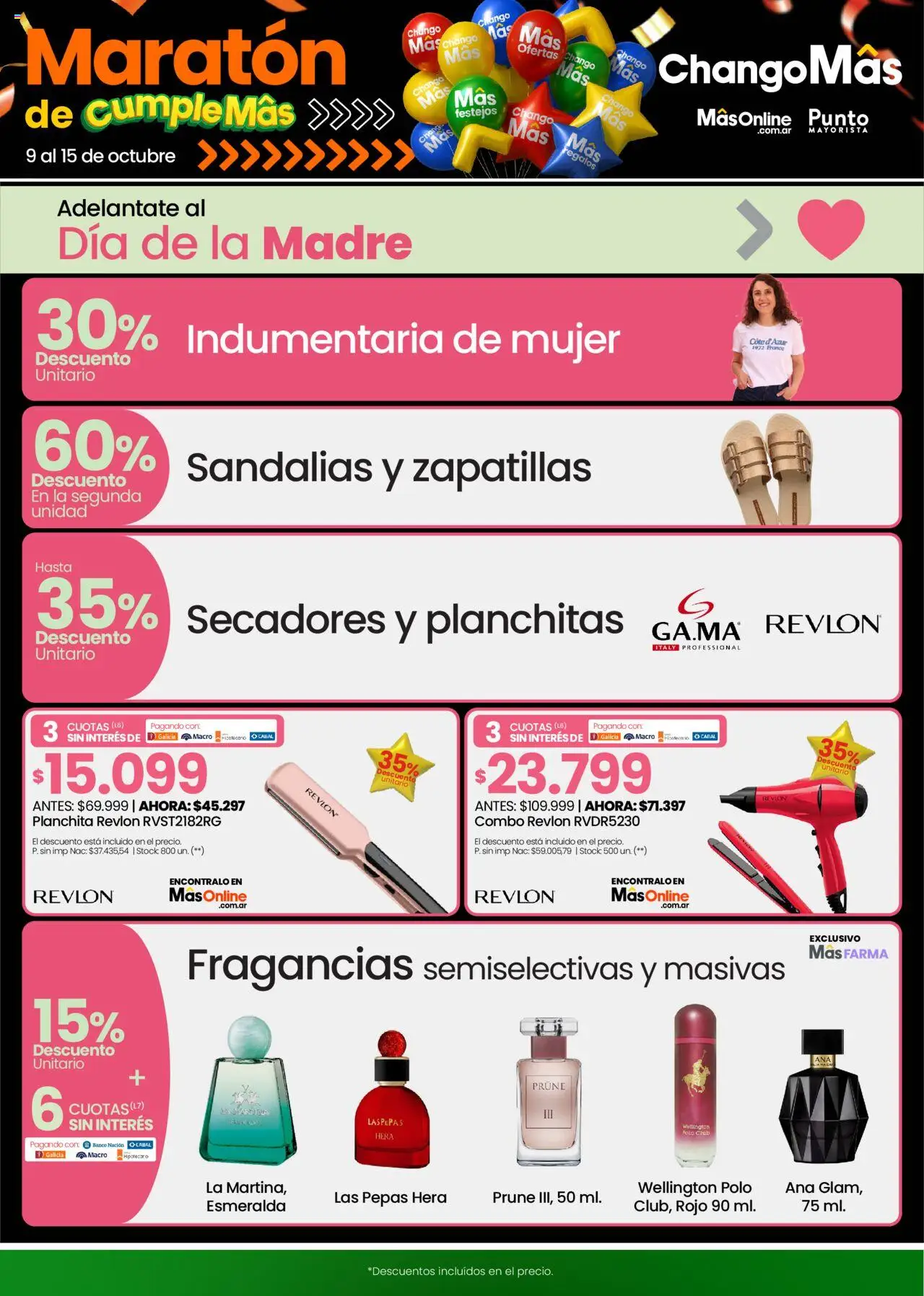 Punto Mayorista catálogo │ válido desde el 09.10.2025 | Página: 4 | Productos: Banco, Sandalias, Zapatillas