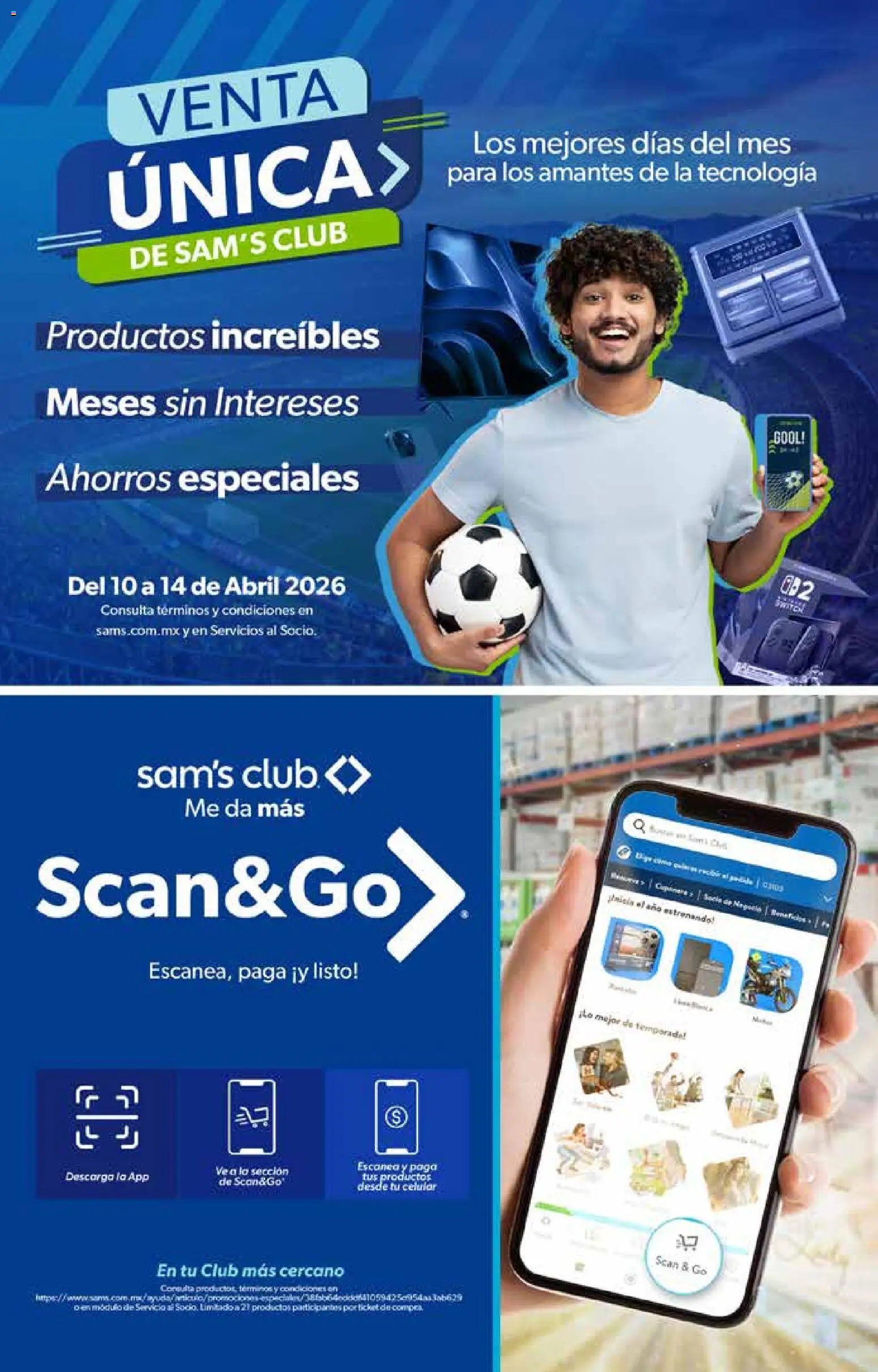 Nuevas ofertas de Sam's Club válidas en toda la República Mexicana desde el 01.04.2026. ¡Encuentra las mejores ofertas en Sam's Club catálogo! | Página: 32