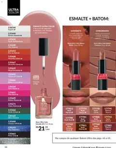Avon - Campanha 19 - Pré-Visualização do folheto da loja Avon, válido de 21.11.2025 | Página: 66 | Produtos: Batom, Vinho