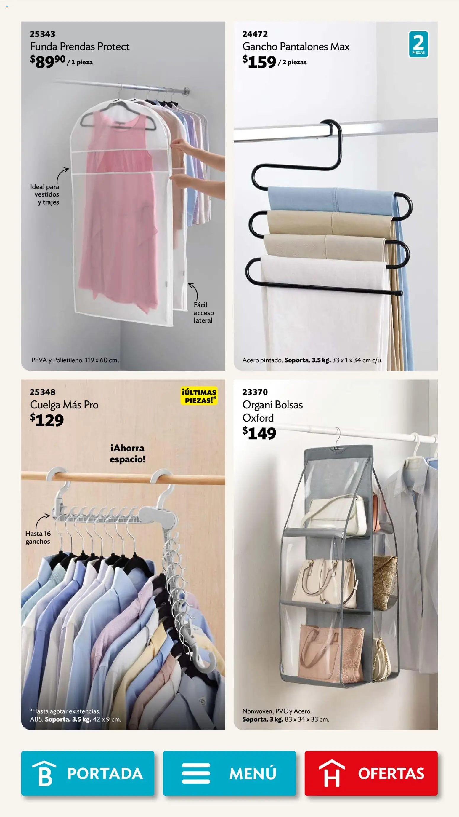 Nuevas ofertas de Betterware válidas en toda la República Mexicana desde el 02.02.2026. ¡Encuentra las mejores ofertas en Betterware campaña 2 2026! | Página: 21 | Productos: Pantalones, Funda