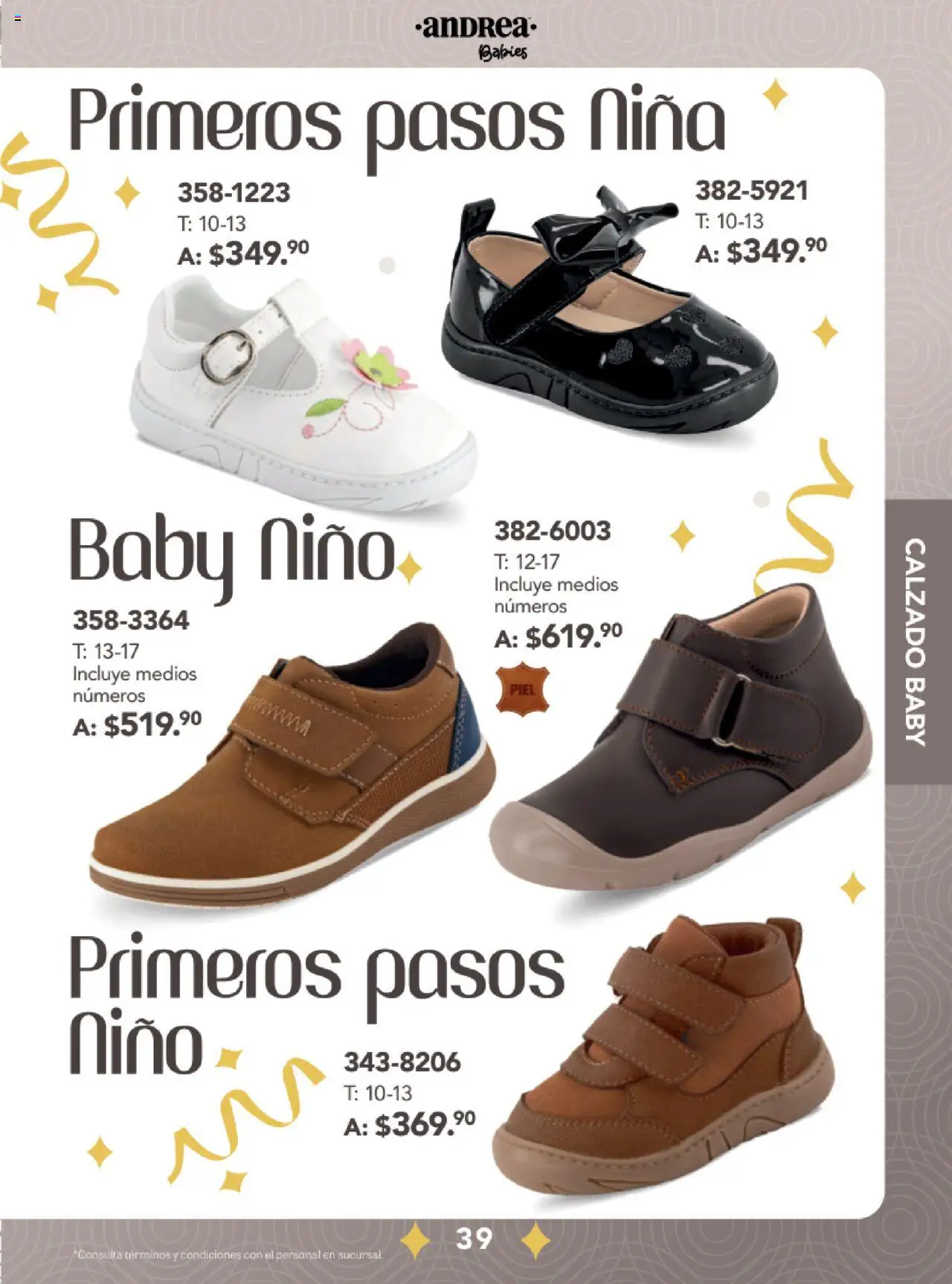Nuevas ofertas de Andrea válidas en toda la República Mexicana desde el 24.08.2025. ¡Encuentra las mejores ofertas en Andrea - Catálogo Fiestas y Celebraciones! | Página: 39