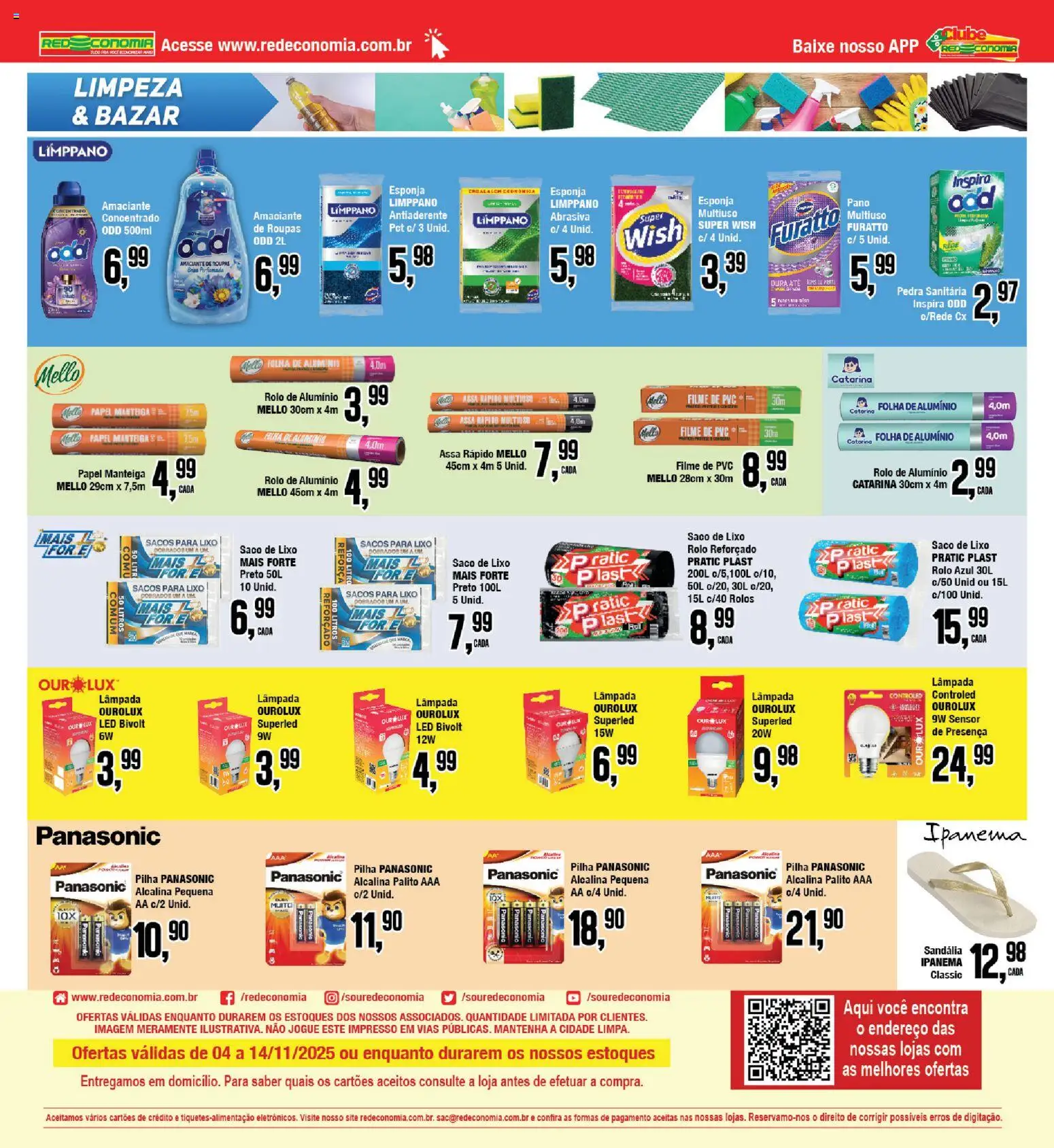 RedEconomia Folheto - válido de 14.11.2025 | Página: 21 | Produtos: Pedra sanitária, Amaciante de roupas, Manteiga, Amaciante