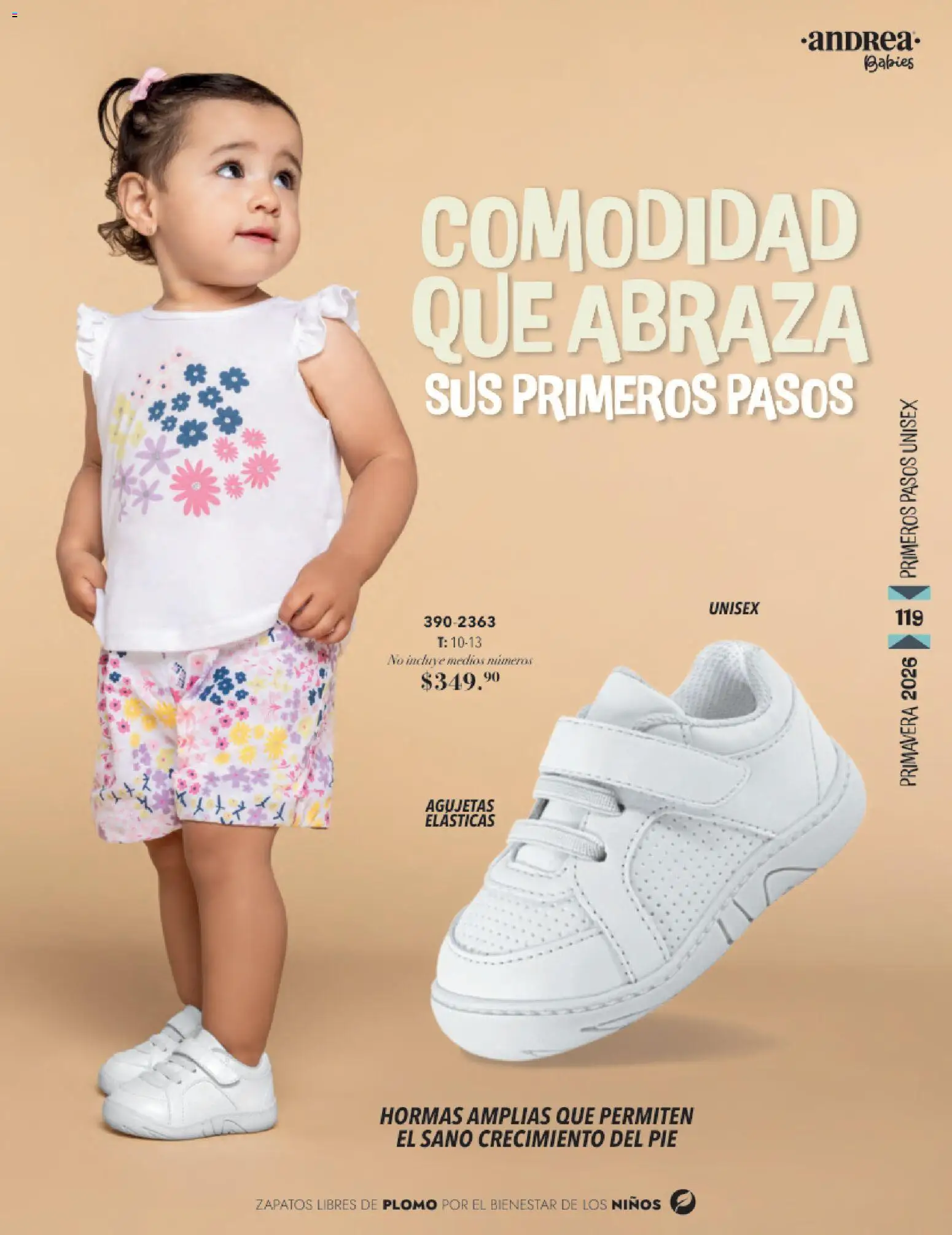 Nuevas ofertas de Andrea válidas en toda la República Mexicana desde el 25.01.2026. ¡Encuentra las mejores ofertas en Andrea catálogo Infantil Baby ! | Página: 43