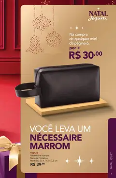 Jequiti - Revista 16/2025 - Pré-Visualização do folheto da loja Jequiti, válido de 11.11.2025 | Página: 7 | Produtos: Necessaire