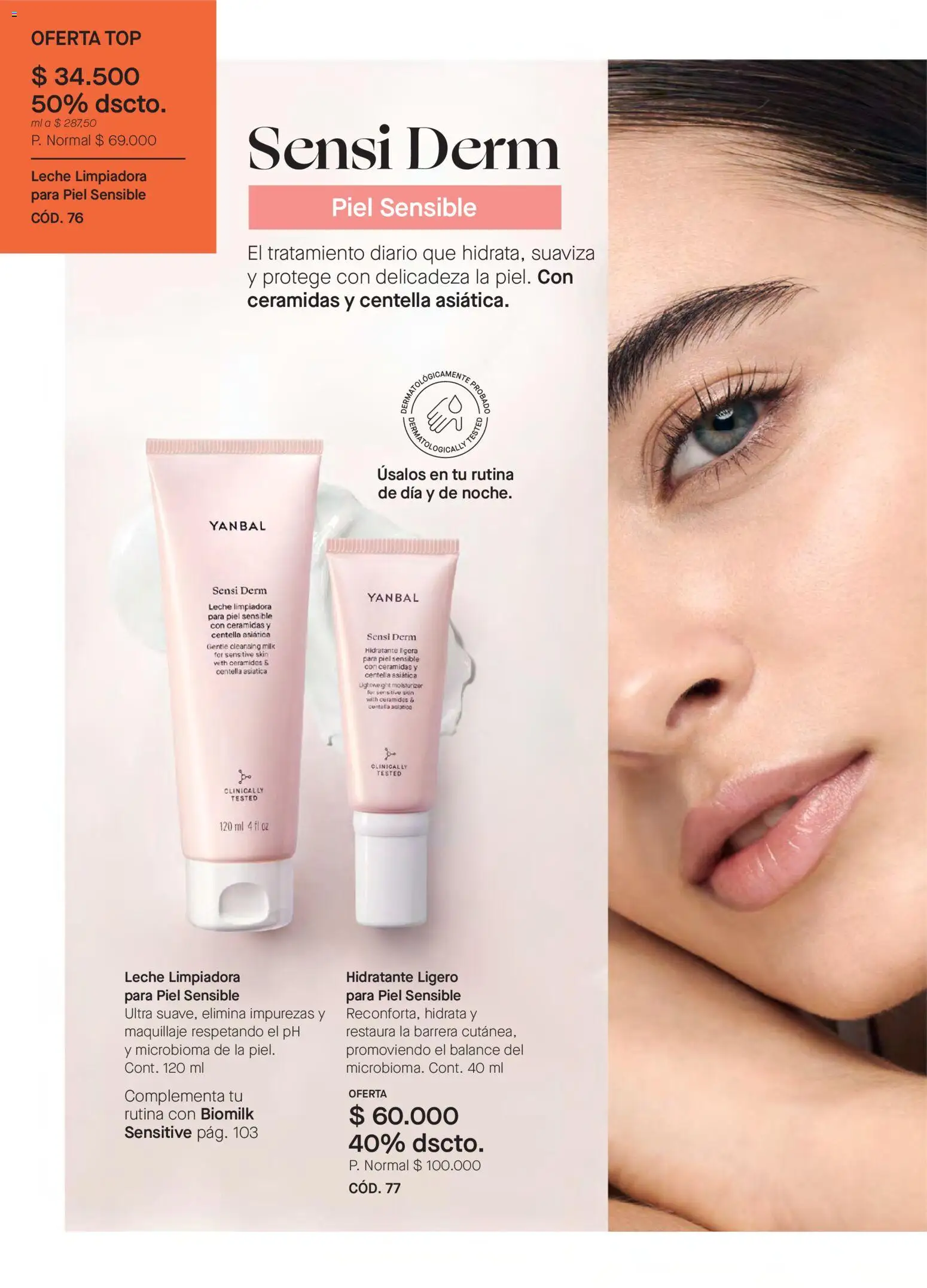 Yanbal revista - valida desde el 03.01.2026 | Página: 24 | Productos: Top, Maquillaje, Leche