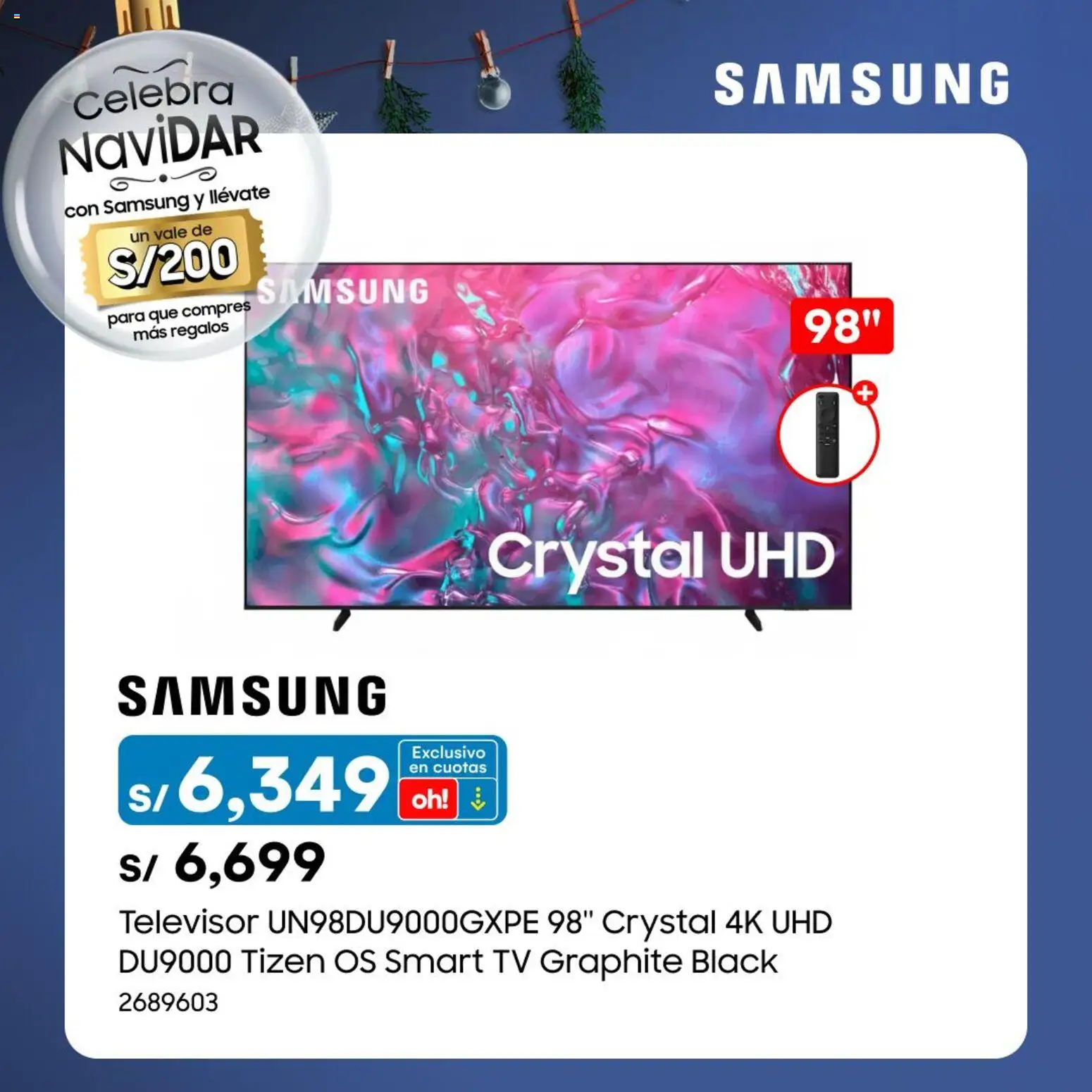 Catálogo Oechsle válido desde 01.12.2025 | Página: 2 | Productos: Televisor