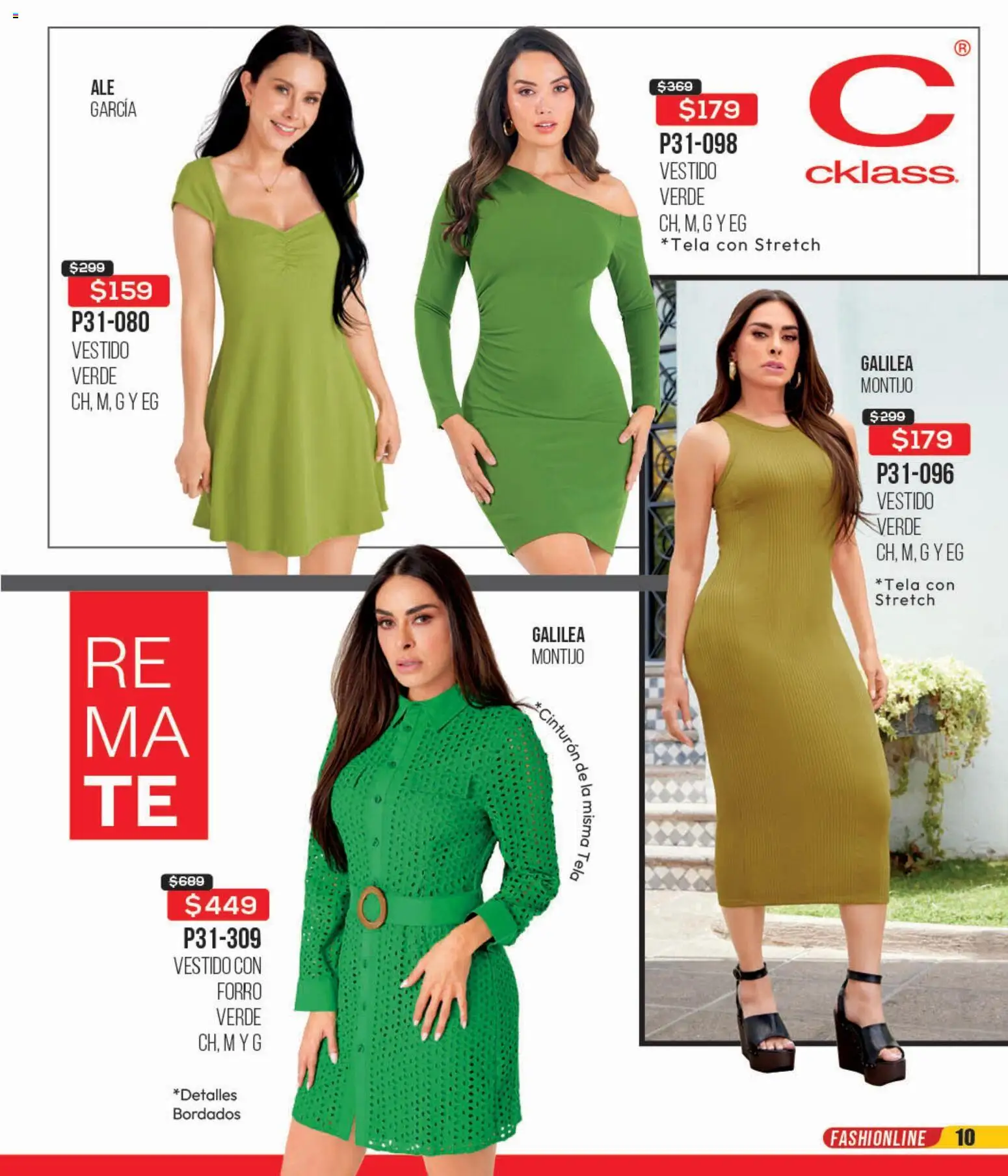 Nuevas ofertas de Cklass válidas en toda la República Mexicana desde el 16.02.2026. ¡Encuentra las mejores ofertas en Cklass catálogo Remate Ropa! | Página: 11 | Productos: Cinturón, Vestido