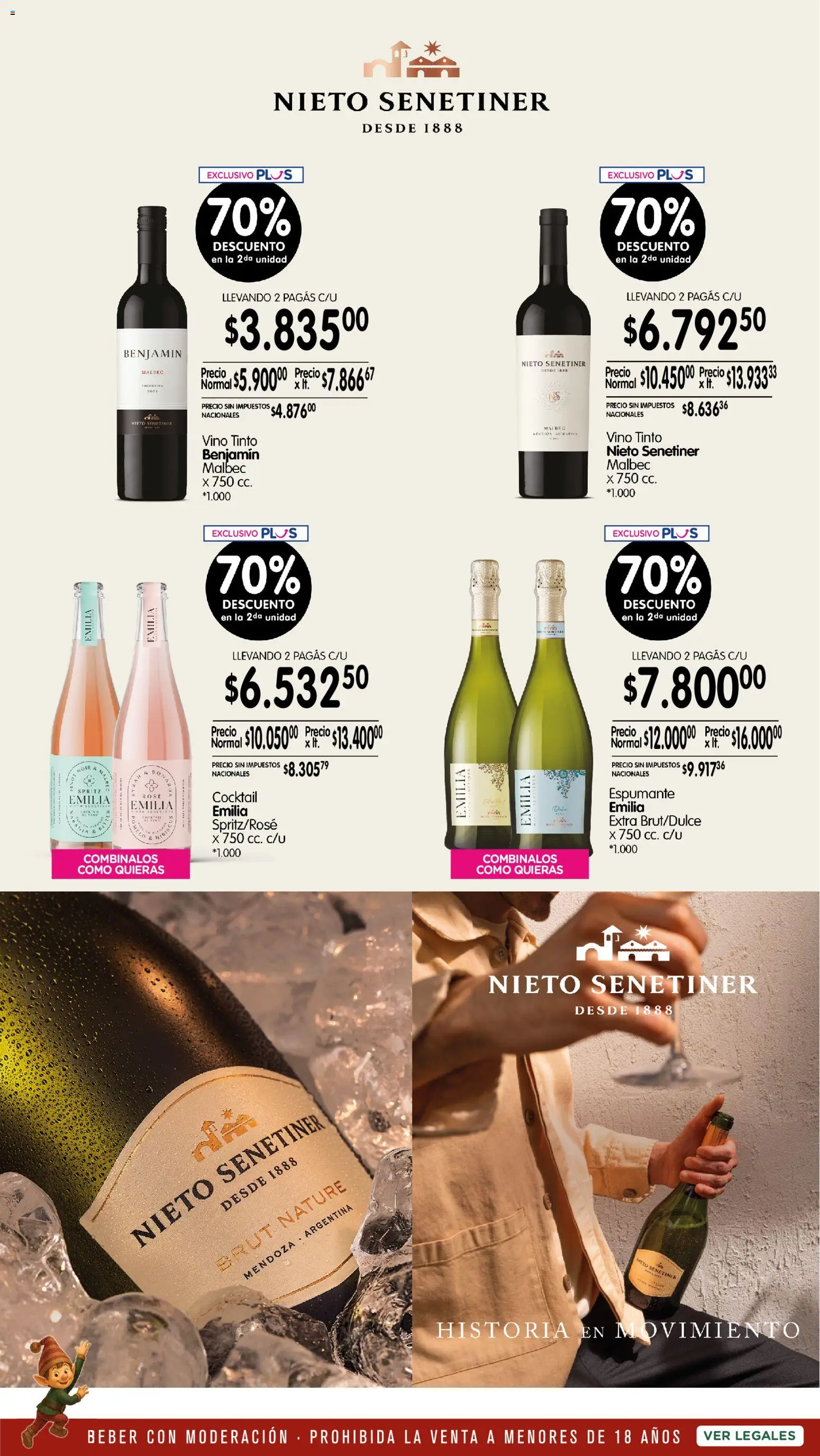 La Anonima Bebidas Fiestas │ válido desde el 11.12.2025 | Página: 5 | Productos: Pomelo, Vino