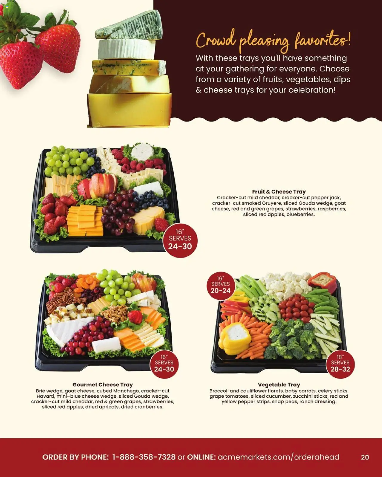 Acme Entertaining Guide - valid from 03.10.2025 | Page: 21 | Products: Zucchini, Pepper, Cauliflower, Phone