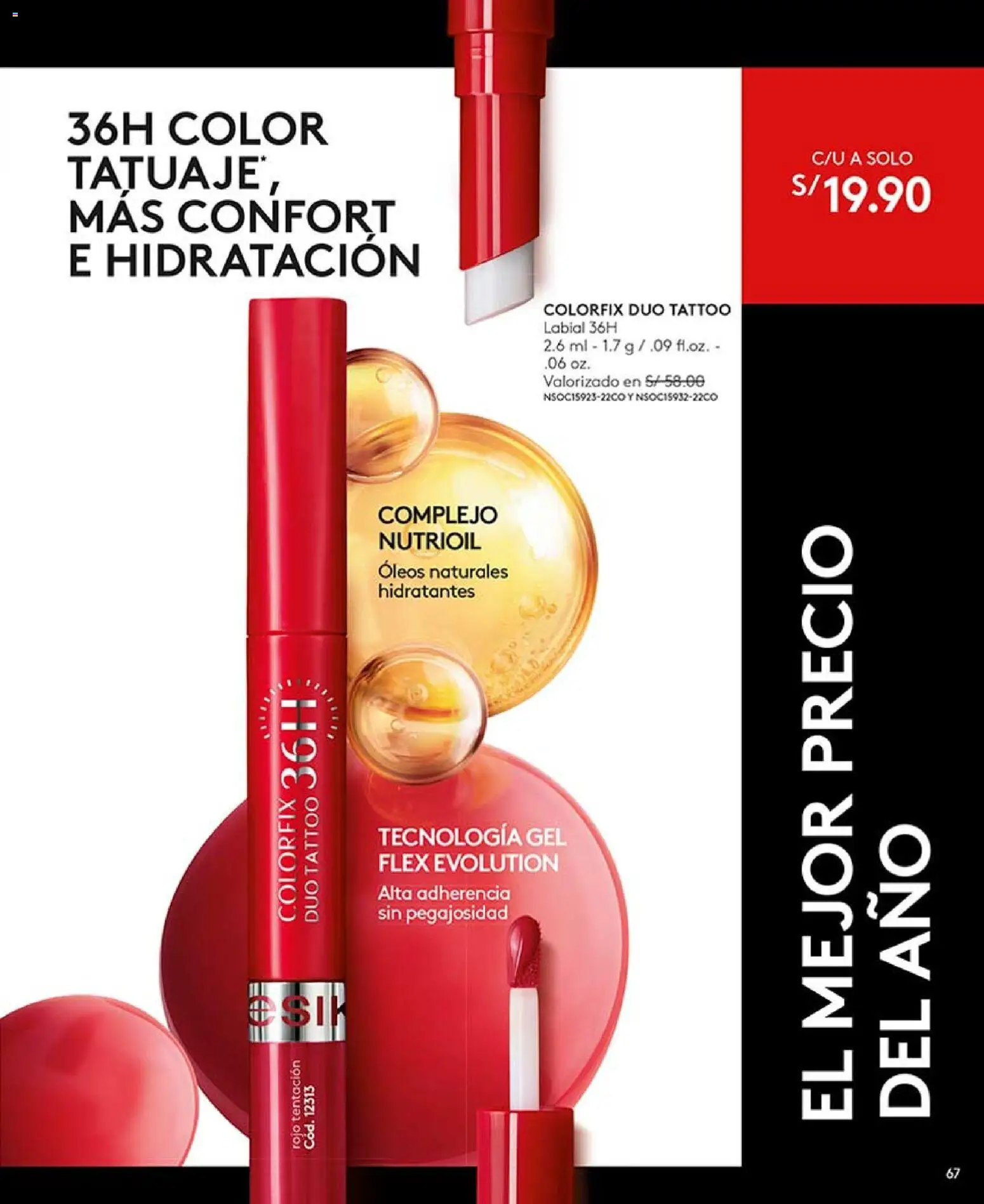 Catálogo Ésika válido desde 25.04.2026 | Página: 67