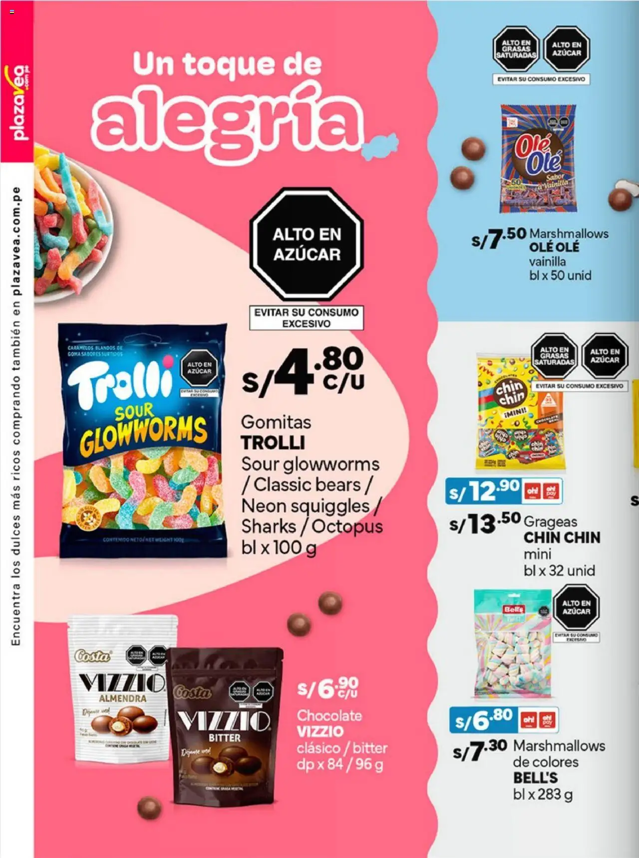 Catálogo Plaza Vea válido desde 04.08.2025 | Página: 4 | Productos: Chocolate
