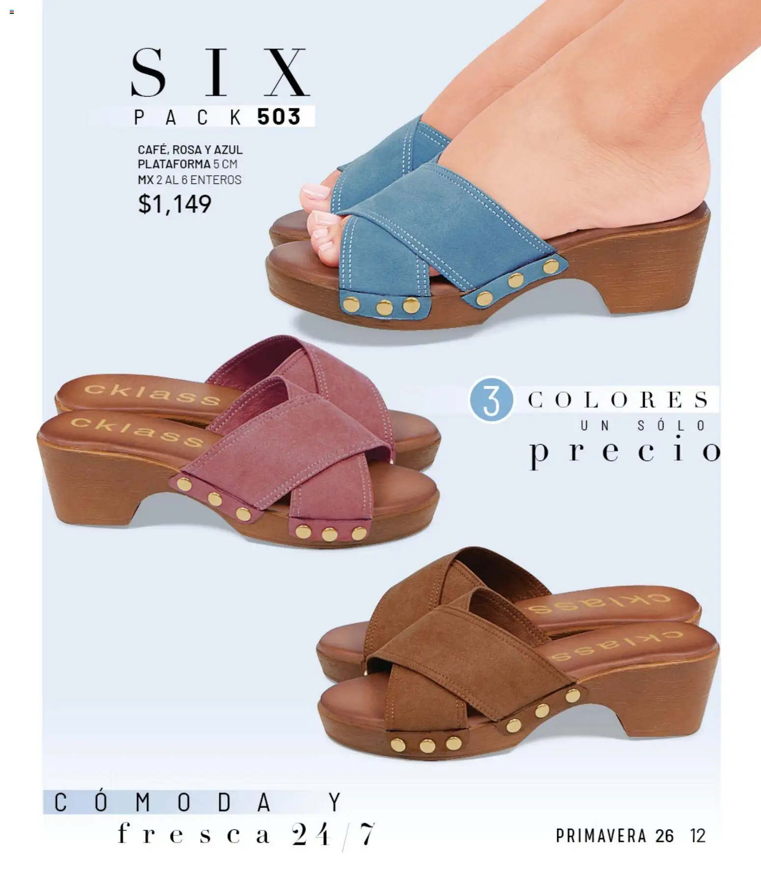 Nuevas ofertas de Cklass válidas en toda la República Mexicana desde el 02.01.2026. ¡Encuentra las mejores ofertas en Cklass catálogo Casuales! | Página: 72