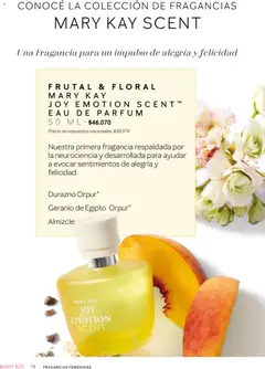 Vista previa Mary Kay catálogo válido desde el 03.12.2025 | Página: 78 | Productos: Durazno, Fragancia