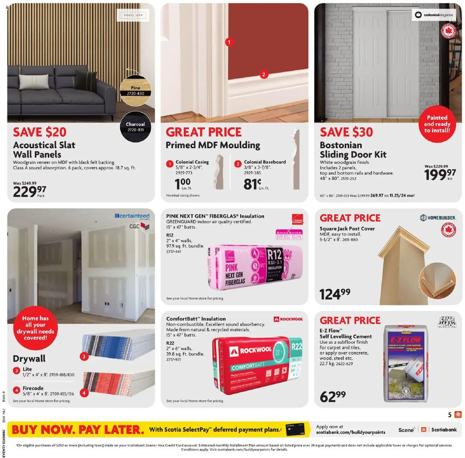 Home Hardware flyer valid from 06.11.2025 | Page: 6 | Products: Bag, Carpet