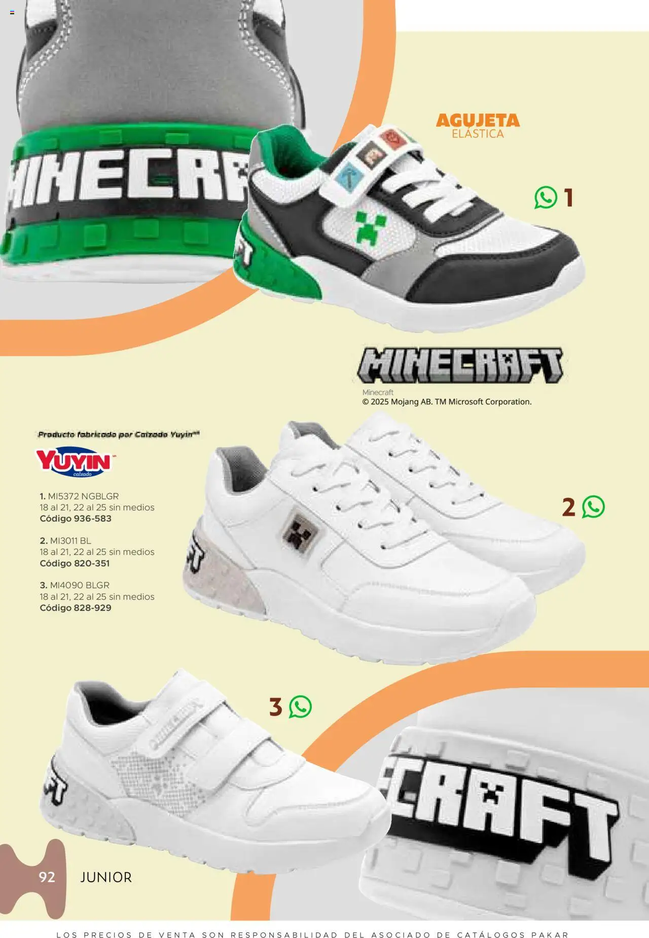 Nuevas ofertas de SC Pakar válidas en toda la República Mexicana desde el 24.07.2025. ¡Encuentra las mejores ofertas en SC Pakar - Catálogo Junior otoño / invierno! | Página: 92