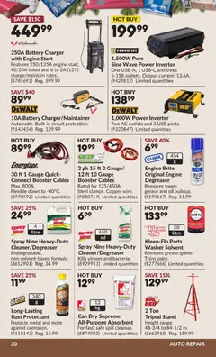 Preview of Princess Auto - 2 Week Sale! from shop Princess Auto valid from 16.12.2025 | Page: 35 | Products: Battery, Oil