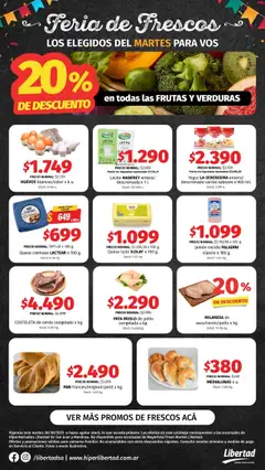 Vista previa Hipermercado Libertad - Feria de Frescos - CUYO válido desde el 26.08.2025