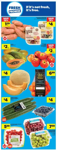 Preview of Real Canadian Superstore weekly flyer / circulaire from shop Real Canadian Superstore valid from 23.10.2025 | Page: 16 | Products: Cucumbers, PC, Apples, Oranges