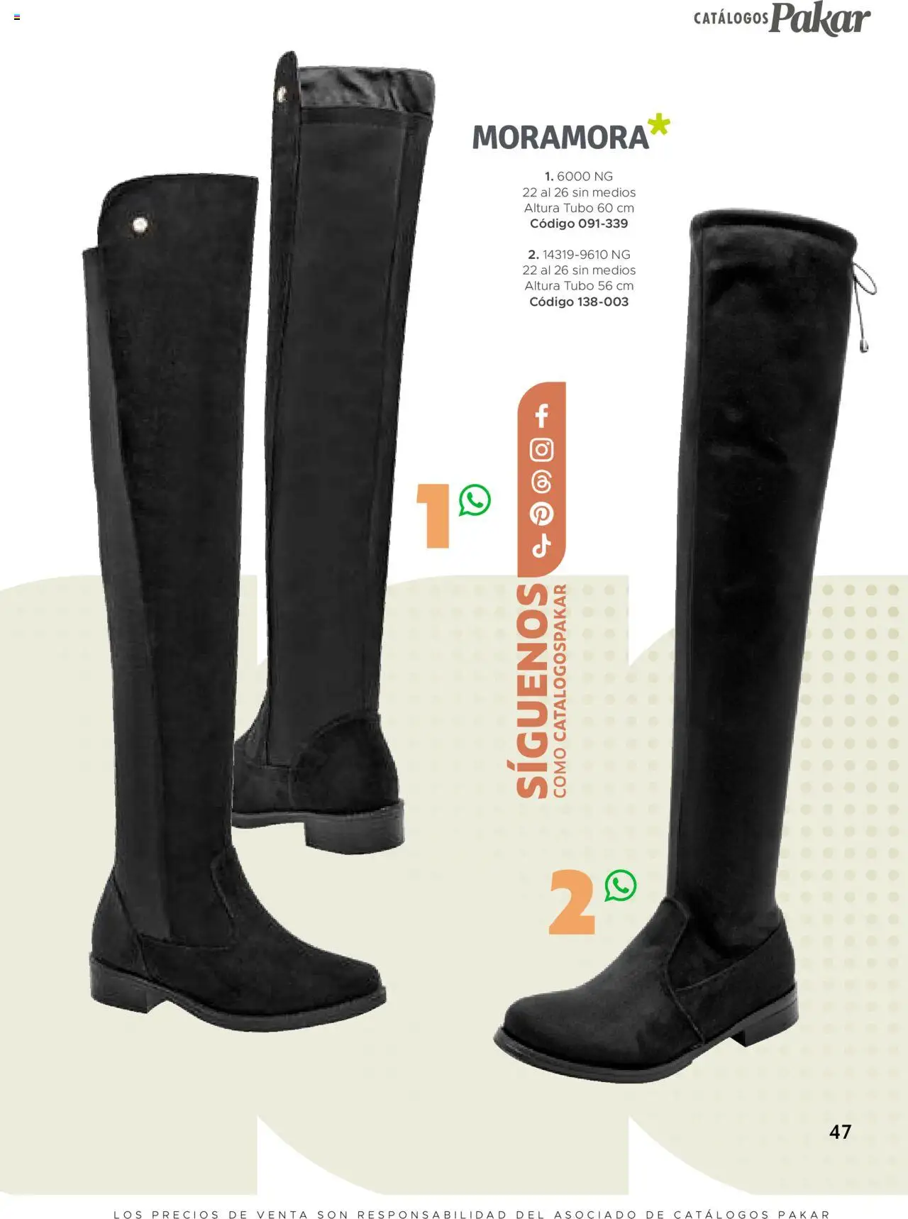 Nuevas ofertas de SC Pakar válidas en toda la República Mexicana desde el 24.07.2025. ¡Encuentra las mejores ofertas en SC Pakar - Catálogo Bota! | Página: 47