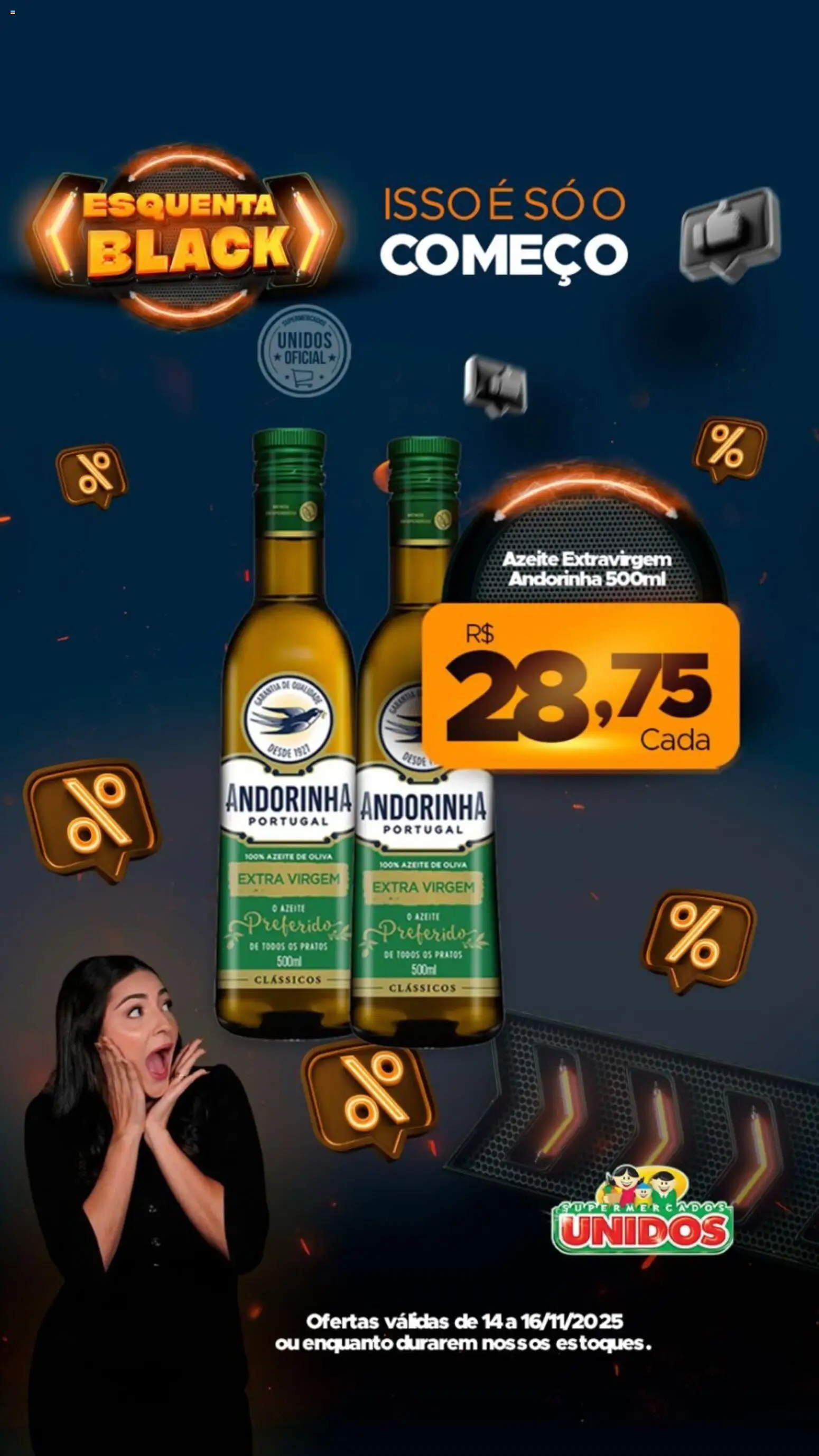 Supermercados Unidos Folheto - válido de 14.11.2025 | Página: 11 | Produtos: Azeite