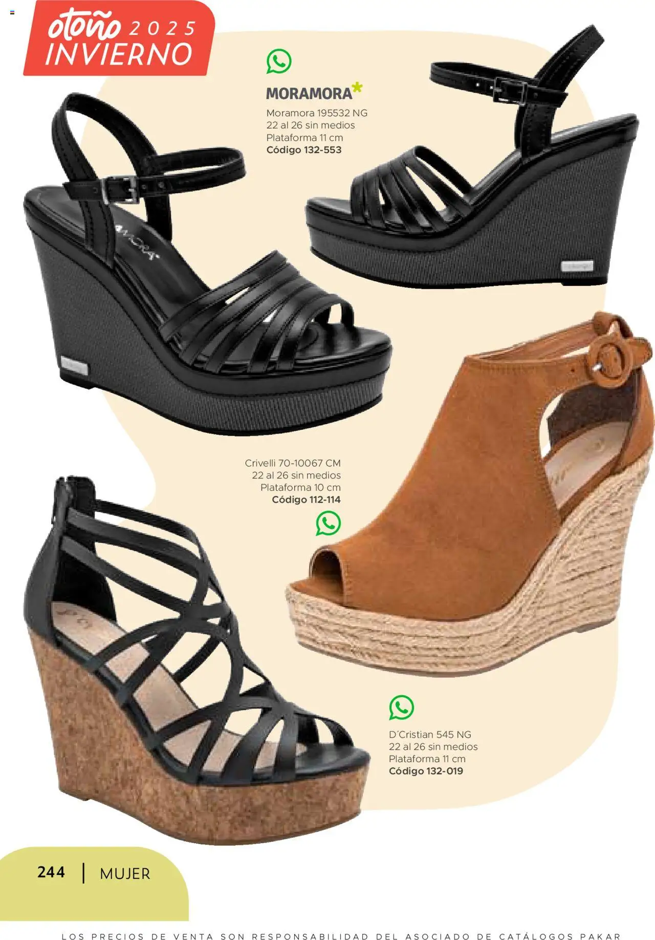 Nuevas ofertas de SC Pakar válidas en toda la República Mexicana desde el 24.07.2025. ¡Encuentra las mejores ofertas en SC Pakar Catálogo Mujer otoño / invierno! | Página: 244