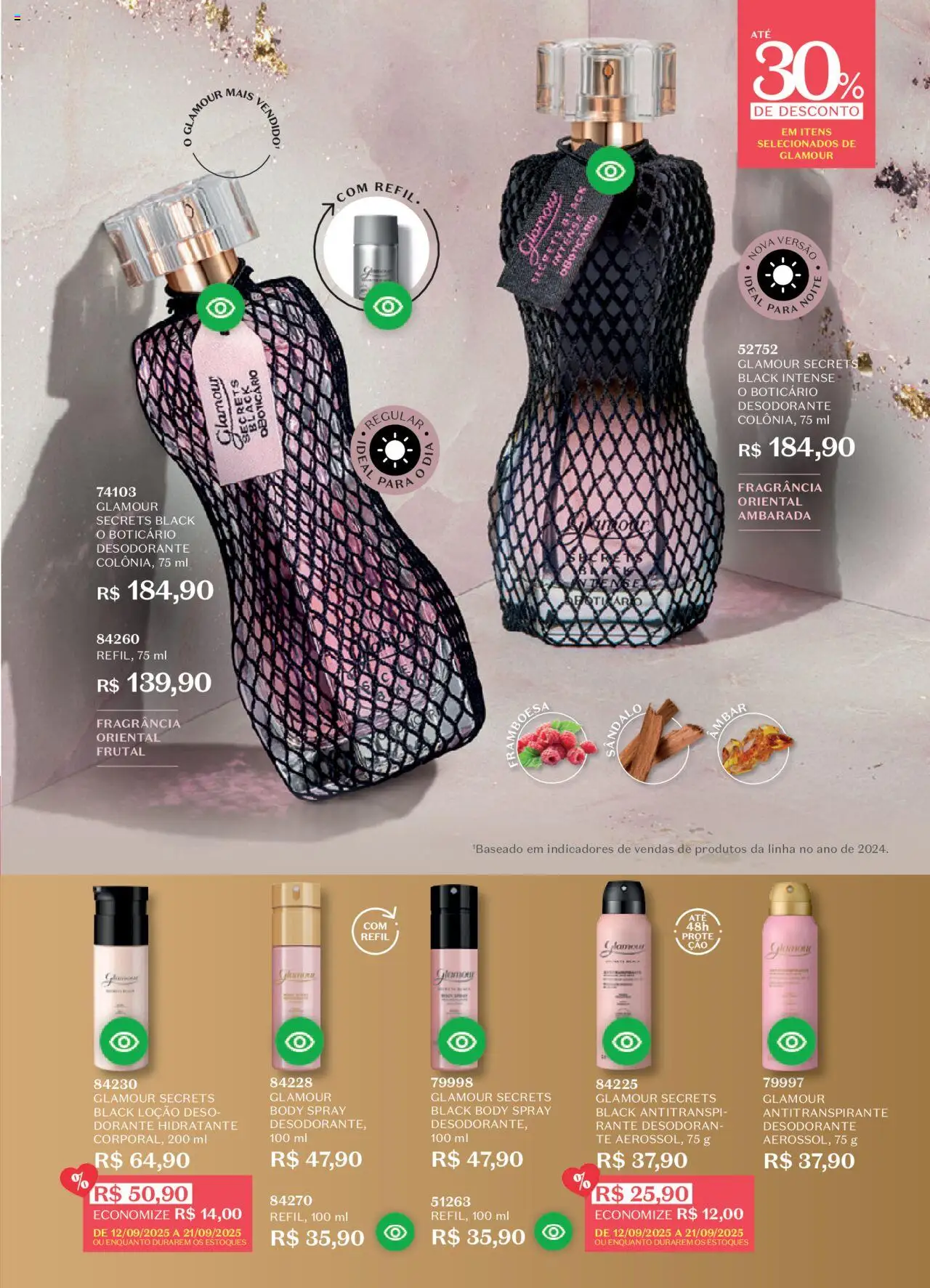 O Boticário Folheto - válido de 01.09.2025 | Página: 19 | Produtos: Fragrância, Desodorante, Body