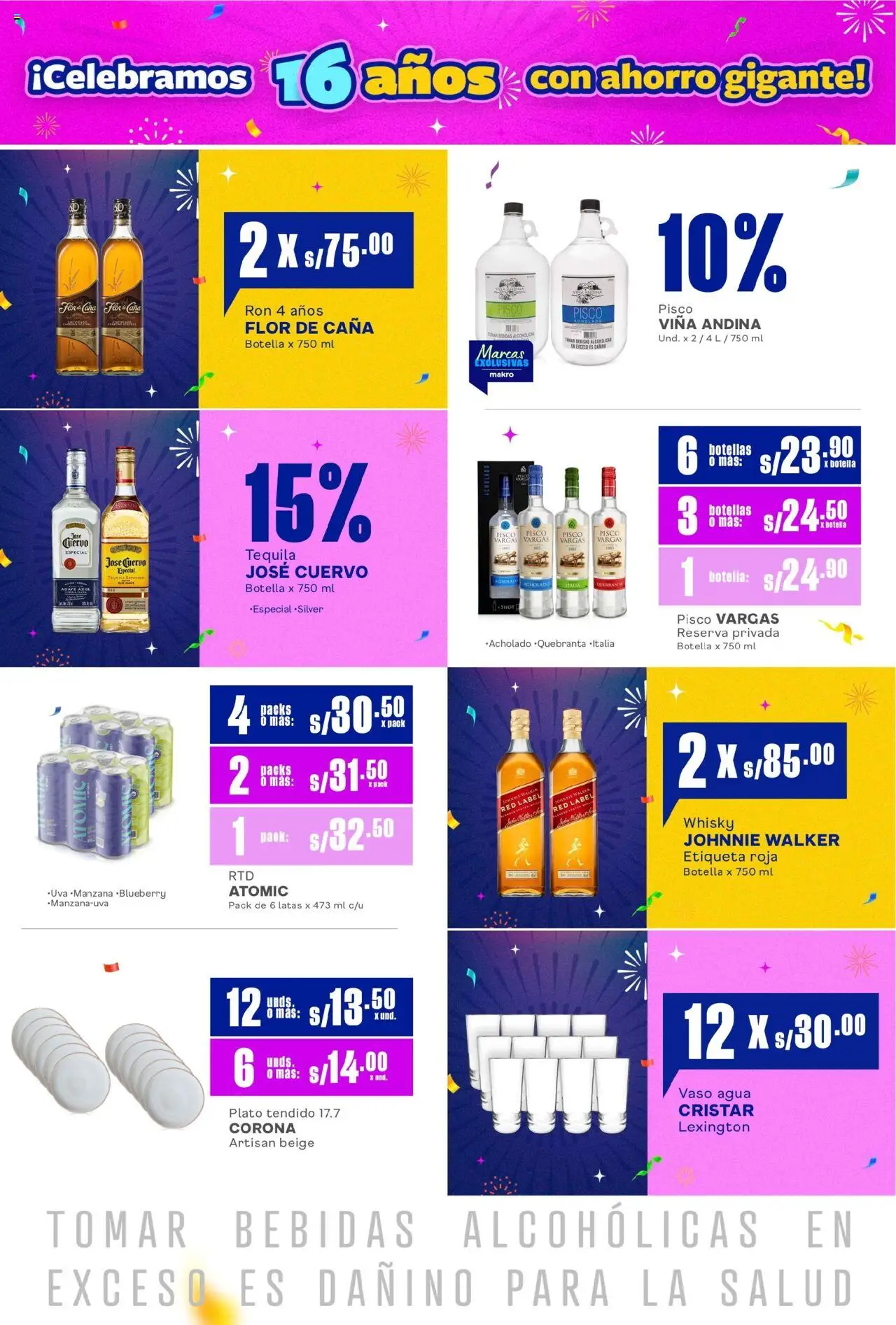 Catálogo Makro válido desde 17.07.2025 | Página: 17 | Productos: Whisky