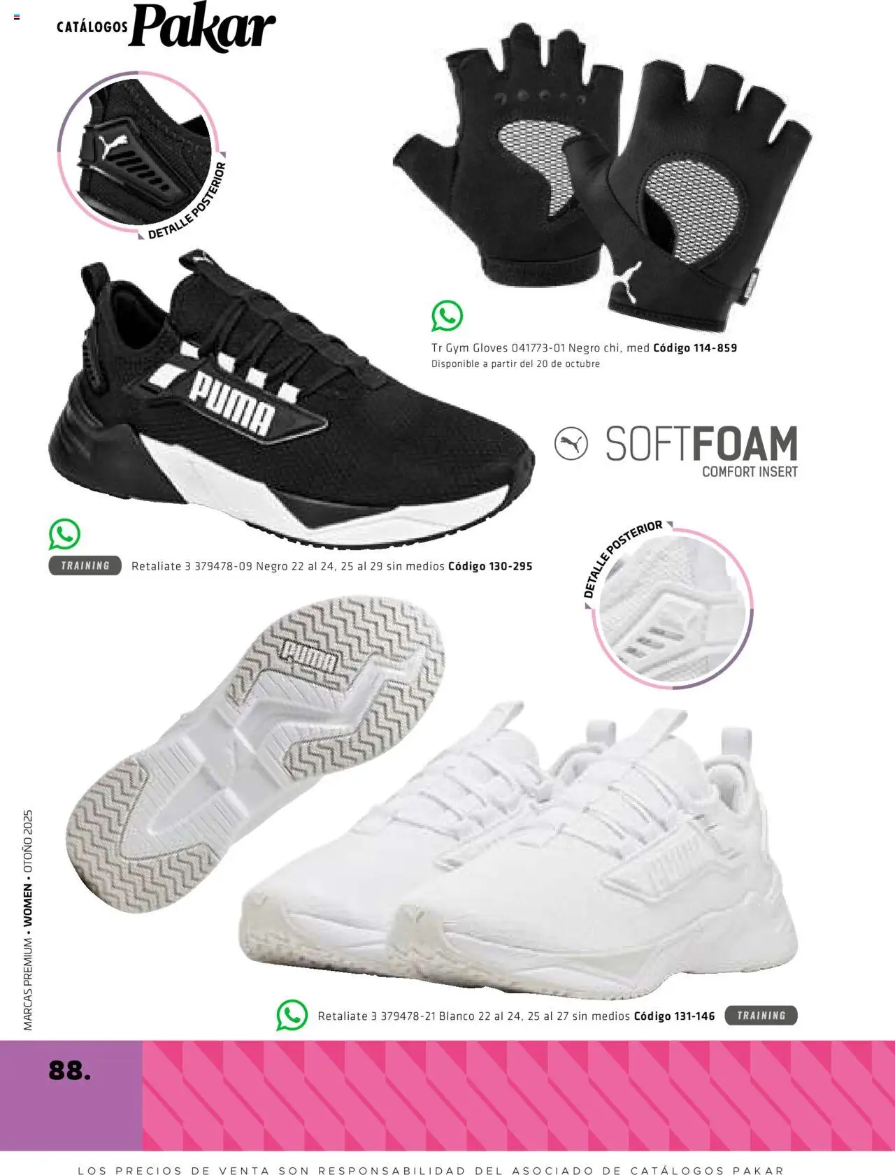 Nuevas ofertas de SC Pakar válidas en toda la República Mexicana desde el 29.08.2025. ¡Encuentra las mejores ofertas en SC Pakar - Catálogo Otoño Women! | Página: 88