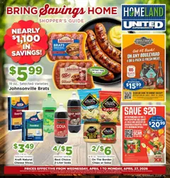 Preview of Homeland weekly ads valid from 01.04.2026