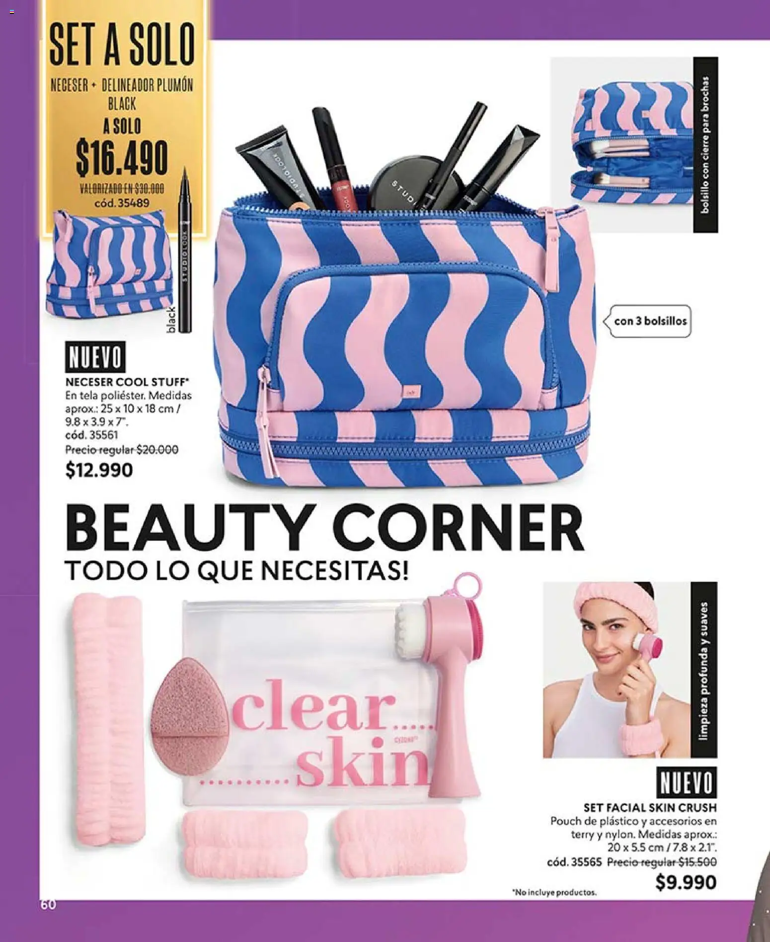 Catálogo CyZone Campaña 7 │ válido desde el 18.04.2026 | Página: 60 | Productos: Neceser, Delineador, Plumón