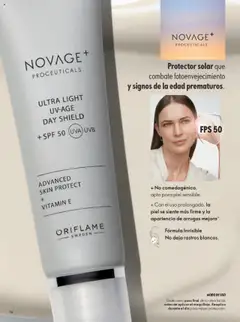 Oriflame revista - valida desde el 12.07.2025 | Página: 16 | Productos: Uva, Protector solar