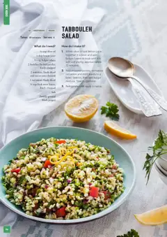 Preview of Supabarn The Barn Magazine - valid from 07.11.2024 | Page: 116 | Products: Oil, Olive oil, Salad, Lemon