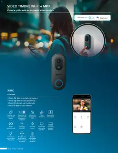 Vista previa de Steren catálogo, nuevo folleto de la tienda, válido en México a partir del 01.01.2026 | Página: 68 | Productos: Timbre, Audio, Video, Campana