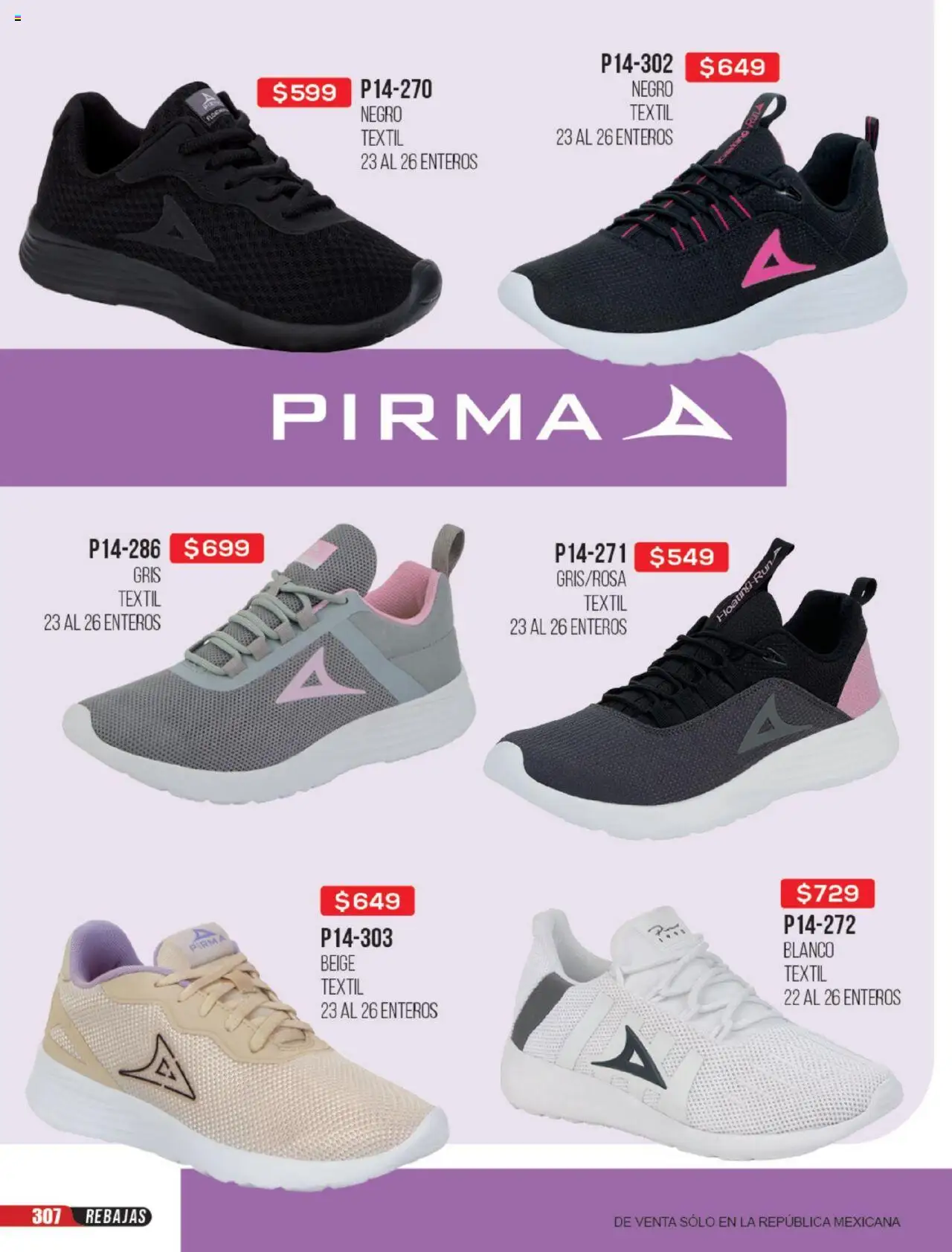 Nuevas ofertas de Cklass válidas en toda la República Mexicana desde el 23.06.2025. ¡Encuentra las mejores ofertas en Cklass catálogo Rebajas Sobre Calzado! | Página: 308