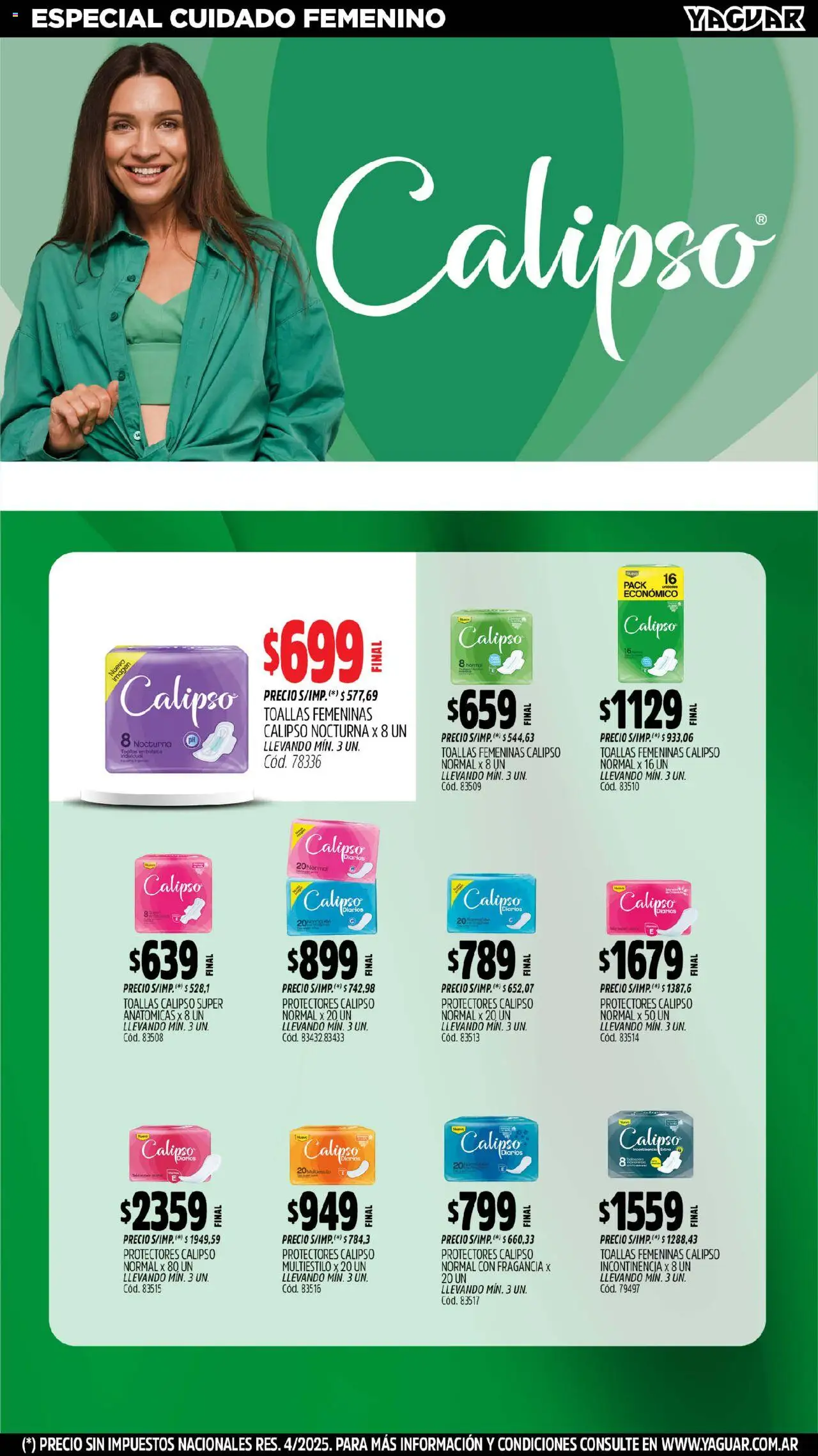 Yaguar - Salta │ válido desde el 01.09.2025 | Página: 21 | Productos: Toallas, Fragancia