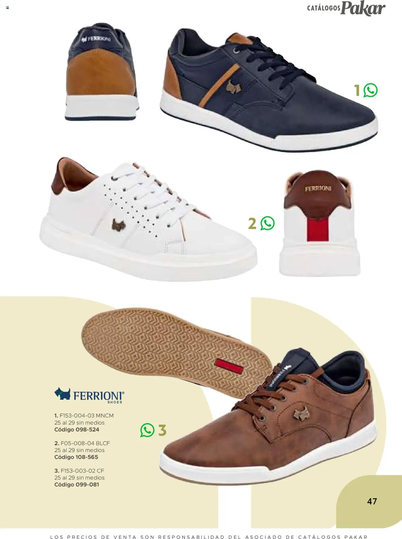 Nuevas ofertas de SC Pakar válidas en toda la República Mexicana desde el 24.07.2025. ¡Encuentra las mejores ofertas en SC Pakar - Catálogo Hombre otoño / invierno! | Página: 47