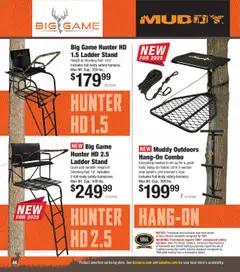 Preview of Cabela's weekly ads valid from 01.10.2025 | Page: 44 | Products: Ladder, Game