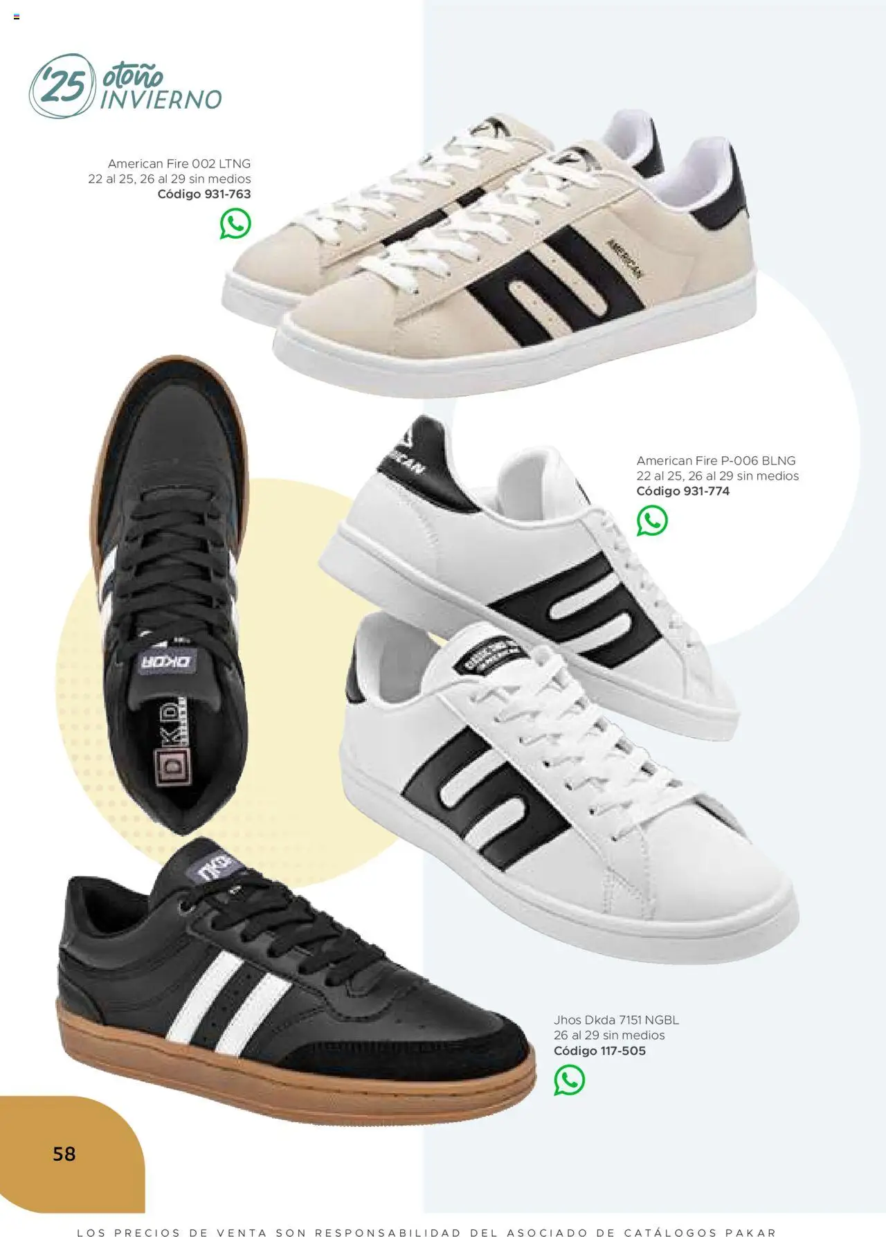 Nuevas ofertas de SC Pakar válidas en toda la República Mexicana desde el 24.07.2025. ¡Encuentra las mejores ofertas en SC Pakar - Catálogo Hombre otoño / invierno! | Página: 58