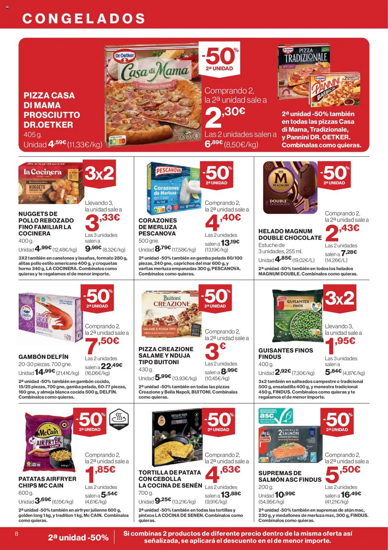 Nuevas ofertas de El Corte Inglés válidas en toda la República Mexicana desde el 09.10.2025. ¡Encuentra las mejores ofertas en El Corte - Catálogo Que necesitas hoy! | Página: 8 | Productos: Cebolla, Horno, Chocolate, Cocina