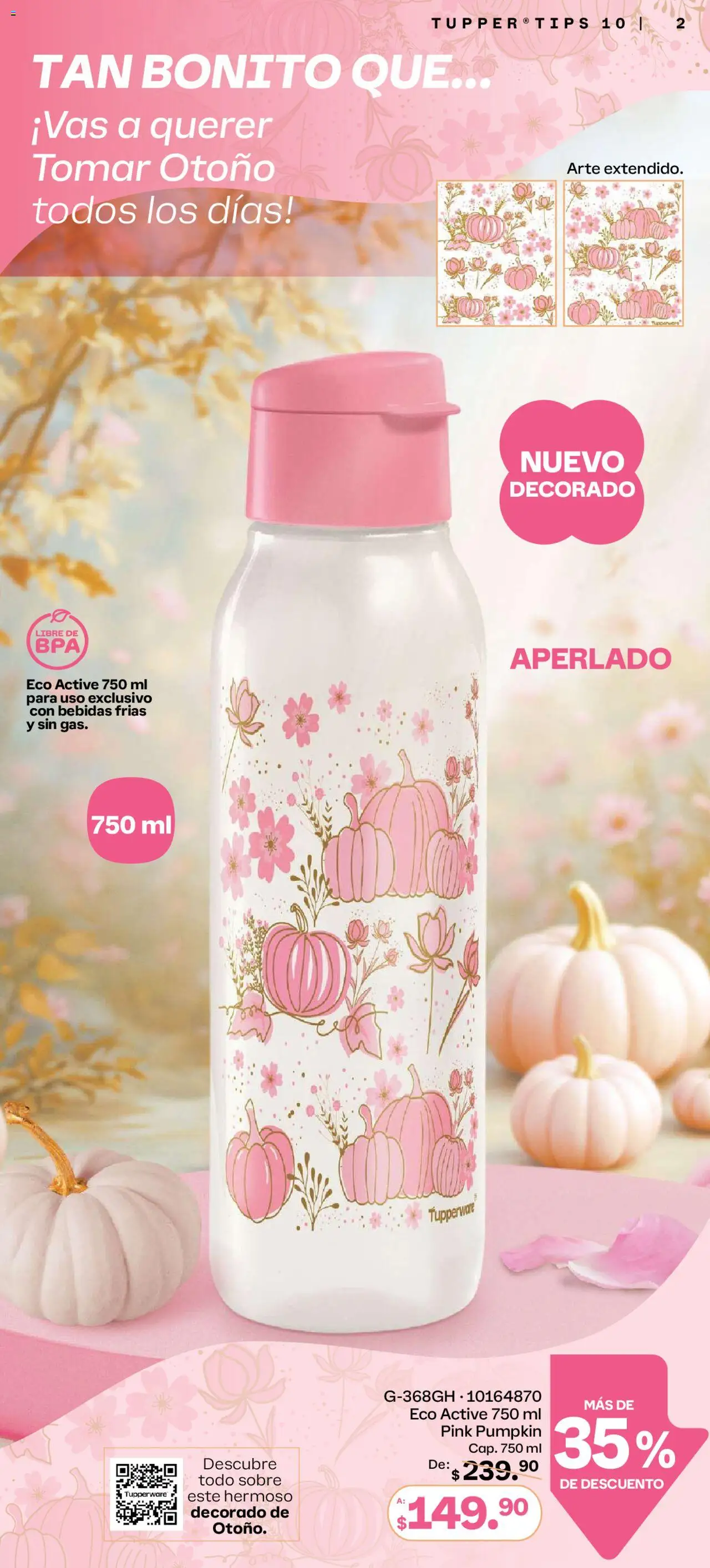 Nuevas ofertas de Tupperware válidas en toda la República Mexicana desde el 08.09.2025. ¡Encuentra las mejores ofertas en Tupperware - Catálogo! | Página: 2 | Productos: Tupper, Sobre