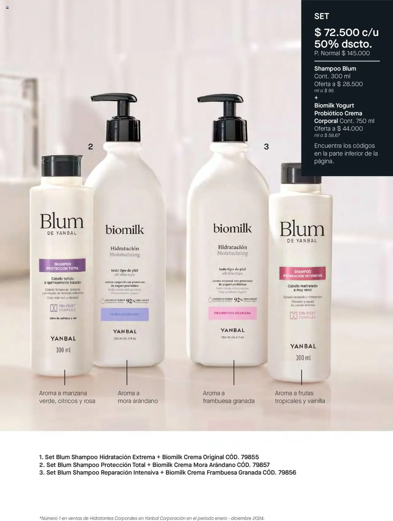 Yanbal revista - valida desde el 24.05.2025 | Página: 51 | Productos: Crema, Shampoo, Manzana, Yogurt