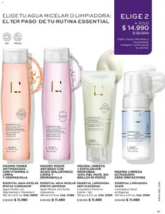 Catálogo L'Bel Campaña 1 válido desde el 01.01.2026 | Página: 51 | Productos: Agua, Espuma, Iluminador, Crema